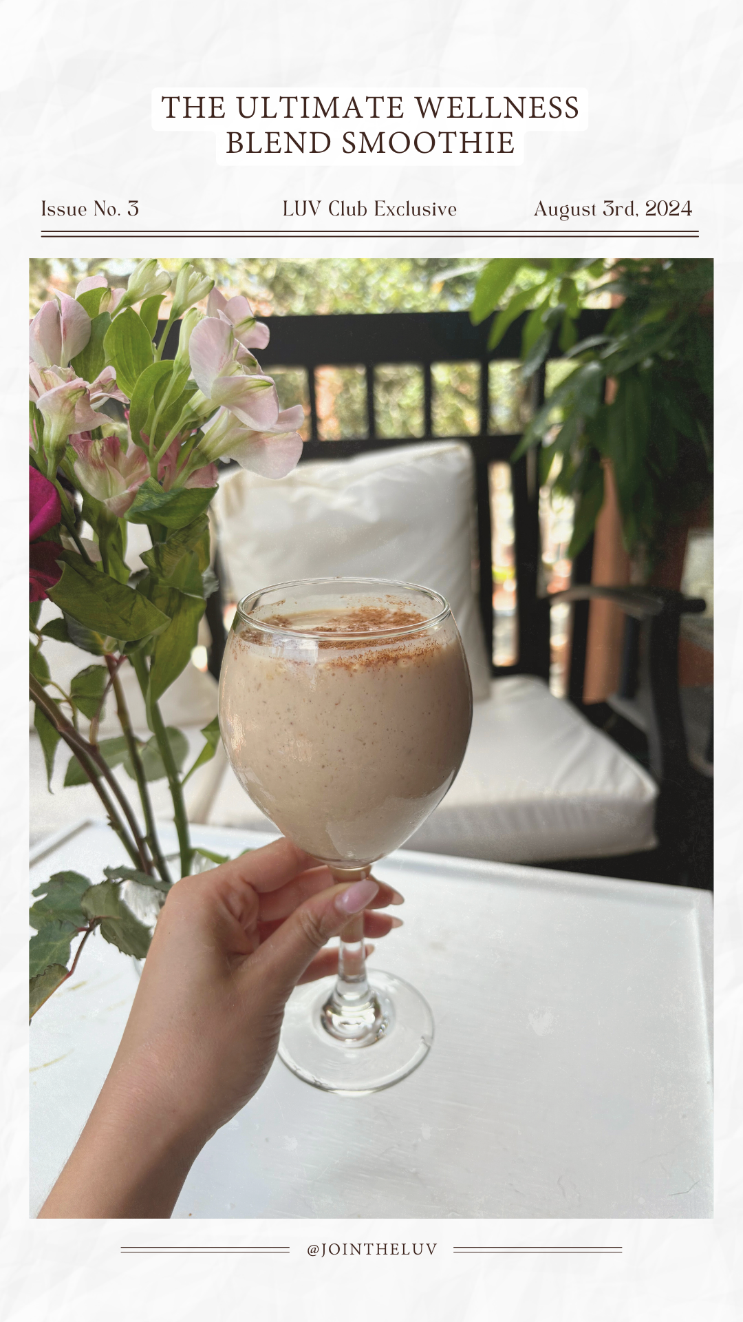 The Ultimate Wellness Smoothie