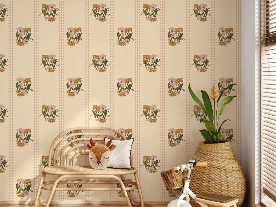 @loomwell Black Friday is live! 40% off their gorgeous wallpaper. ✨ If you haven&rsquo;t experienced ✨this wallpaper✨yet, you totally should. The printing quality is perfection and you can actually feel the texture you see on these samples. 

The lad