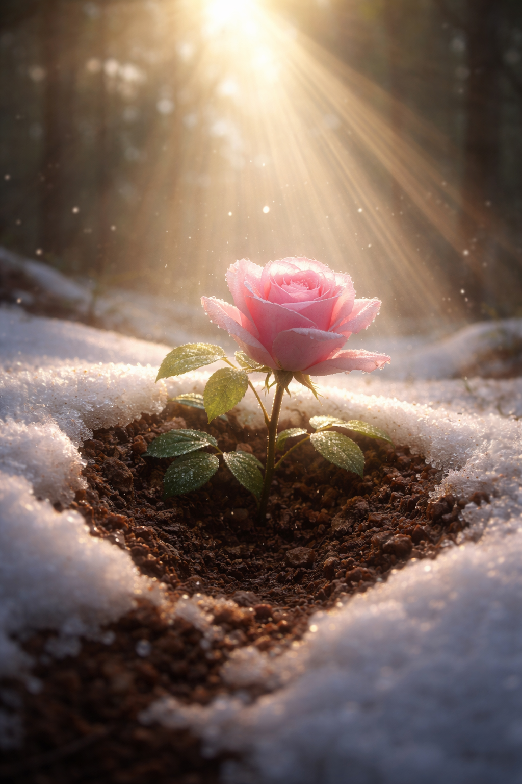 Beneath the Snow 🌹