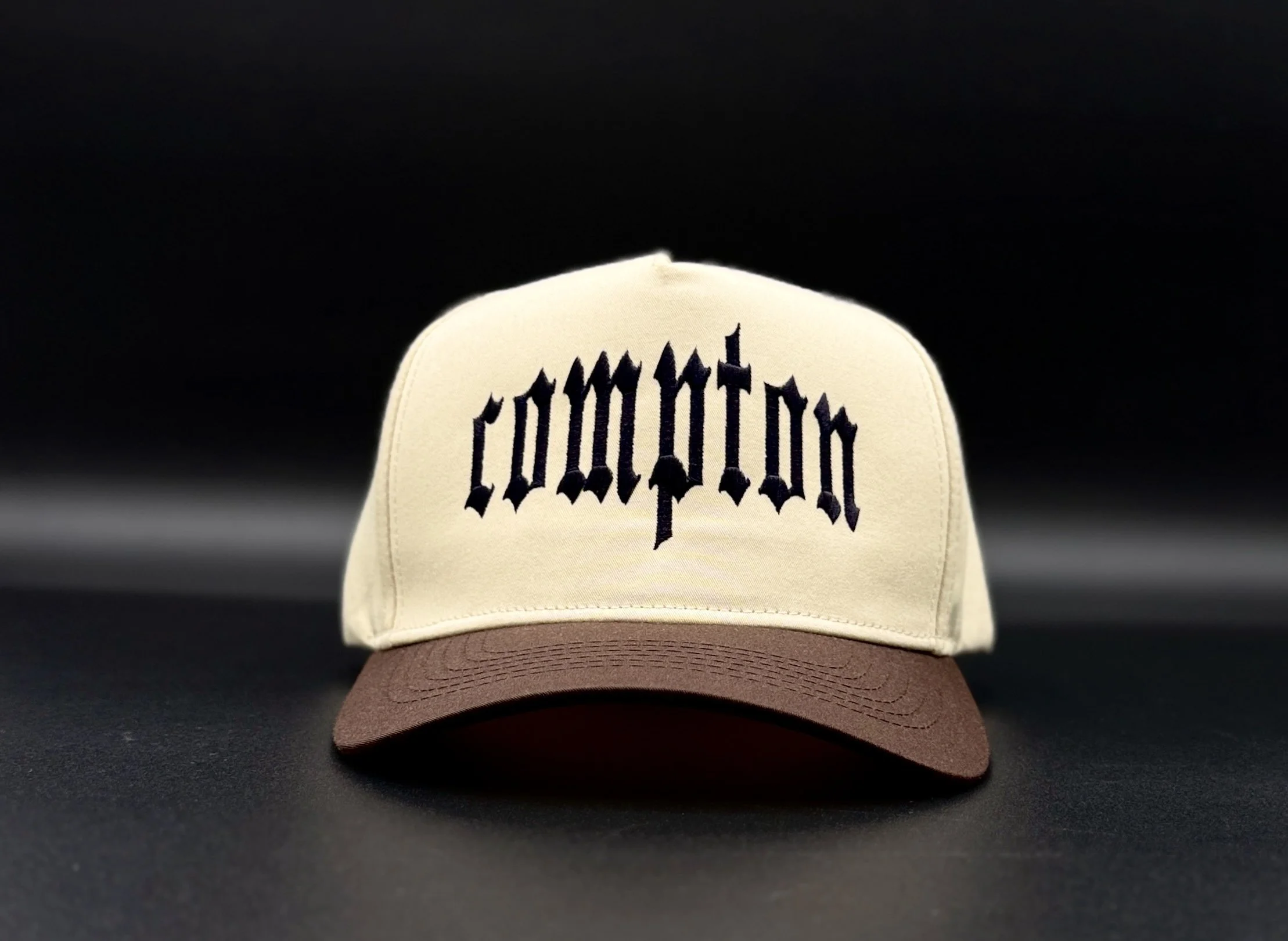 Compton Hat Pound Vintage Two Tone Urban Headwear Ballcap Fashion Gift