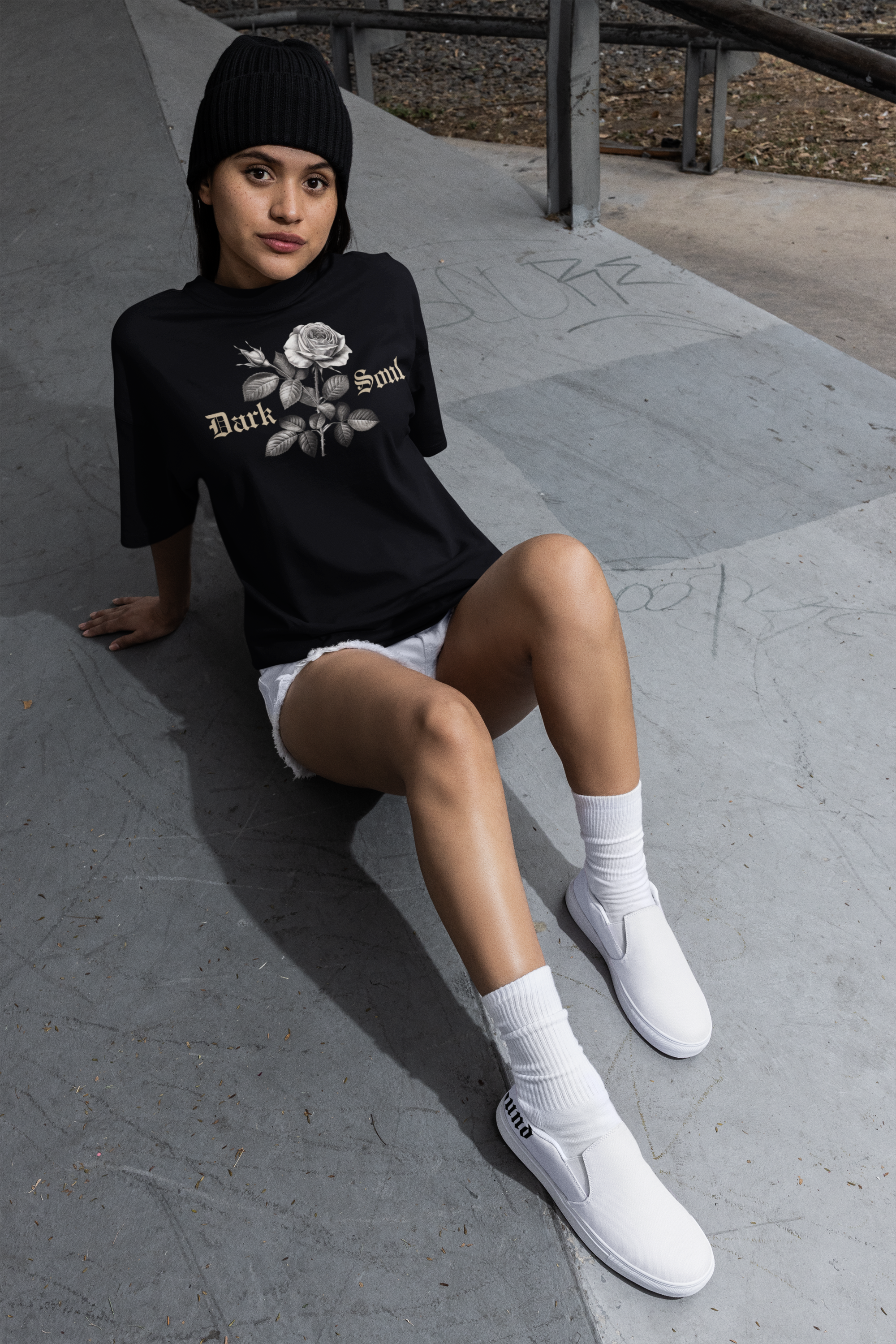 t-shirt-and-sneakers-mockup-of-a-woman-sitting-on-the-floor-m38305.png