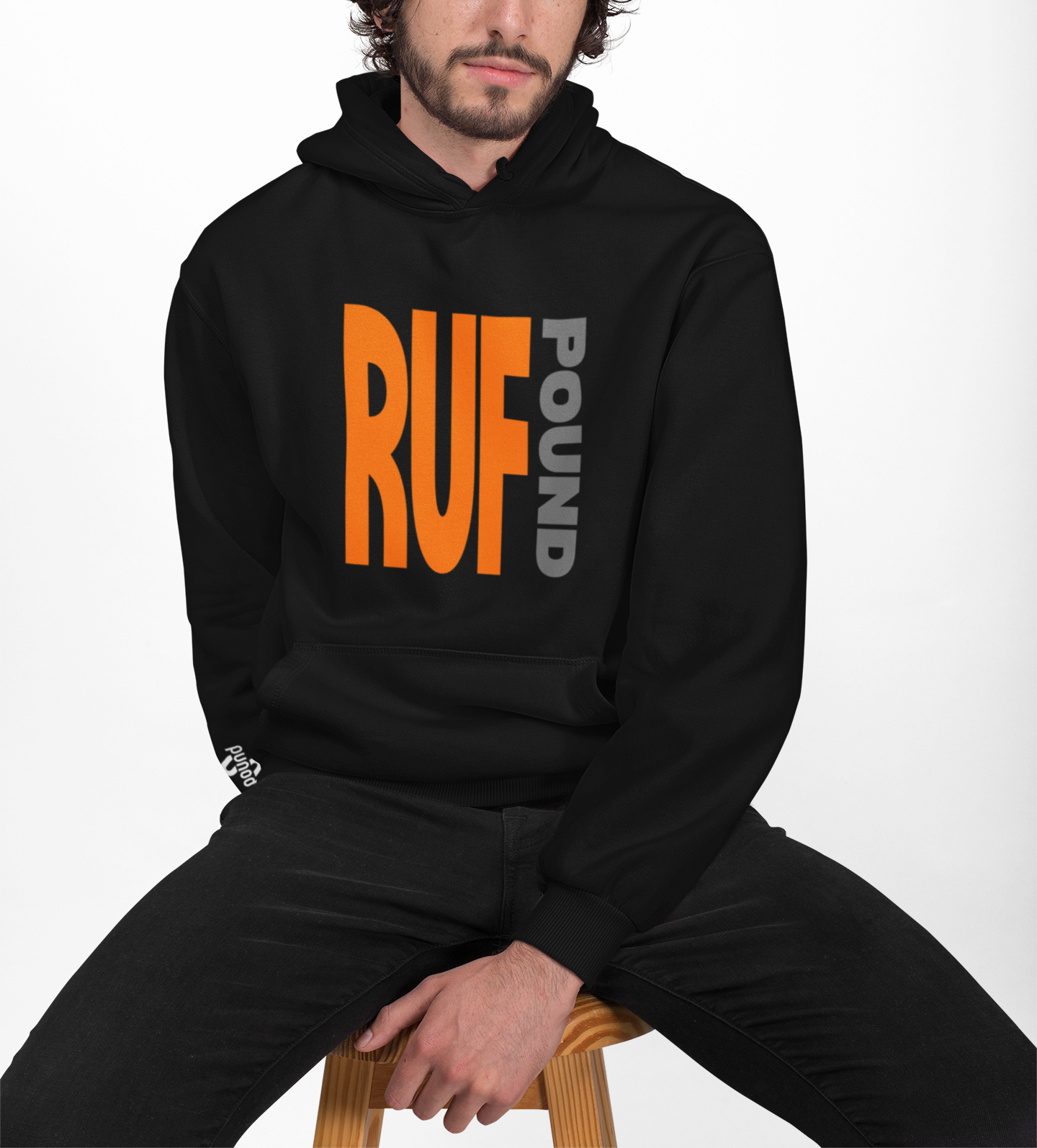 RUF POUND Hoodie Unisex Pullover Reserve Winter Fashion Urban Streetwear Fashion