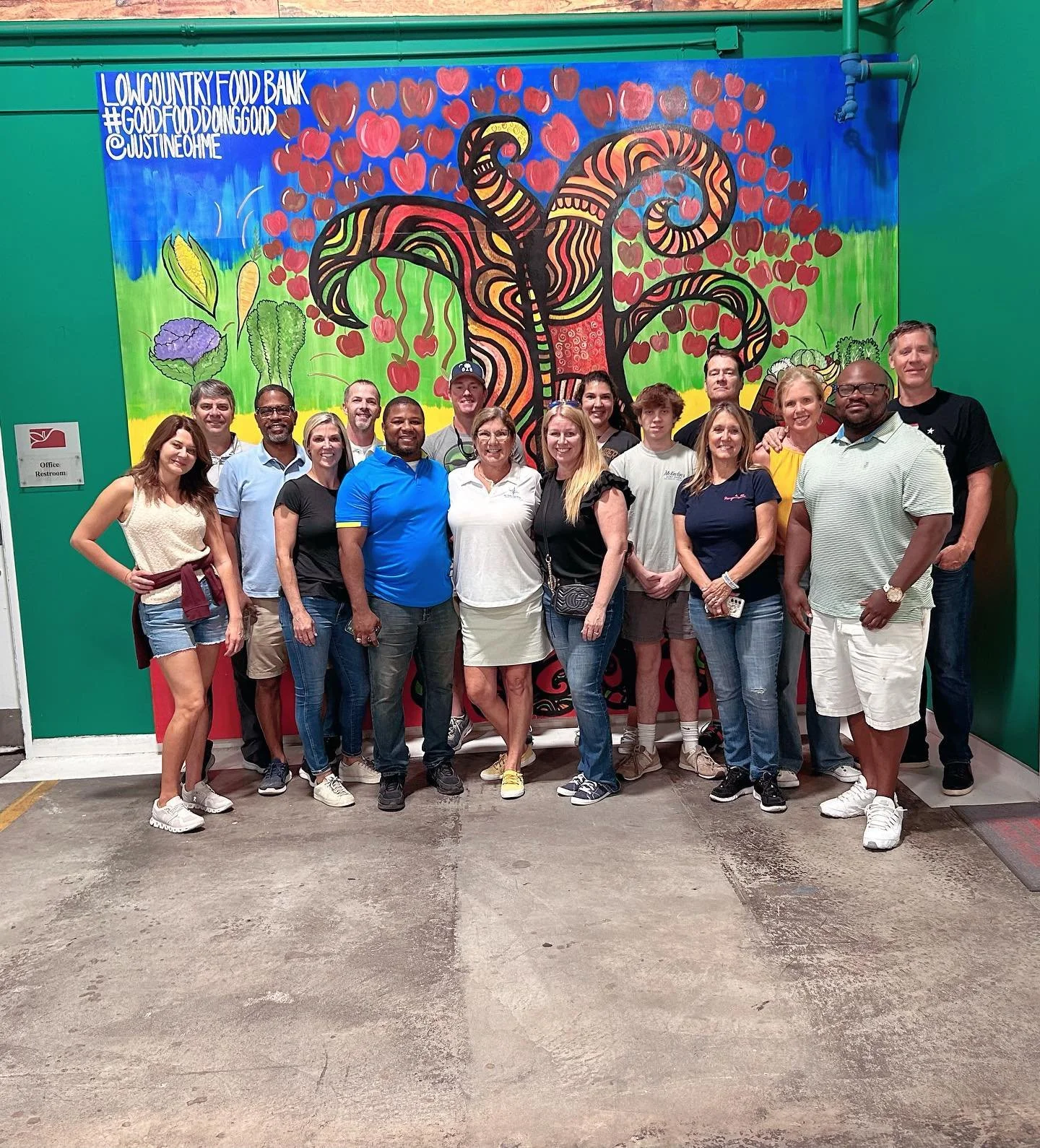 We really enjoyed giving back to our community today! Thank you Lowcountry Food Bank for having us 🤝.