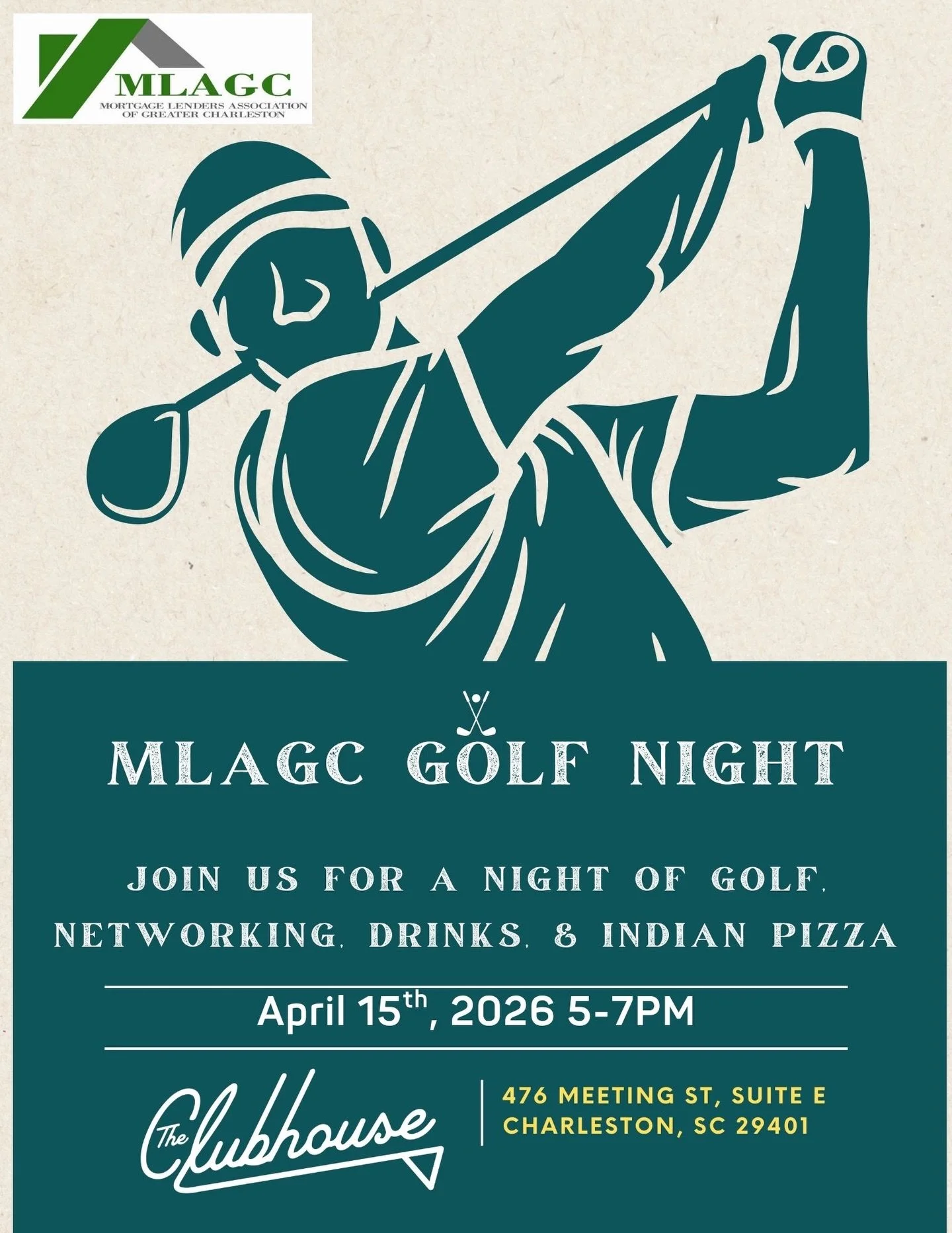 Get excited for the MLAGC golf night on Wednesday, April 15th from 5:00-7:00pm at The Clubhouse!