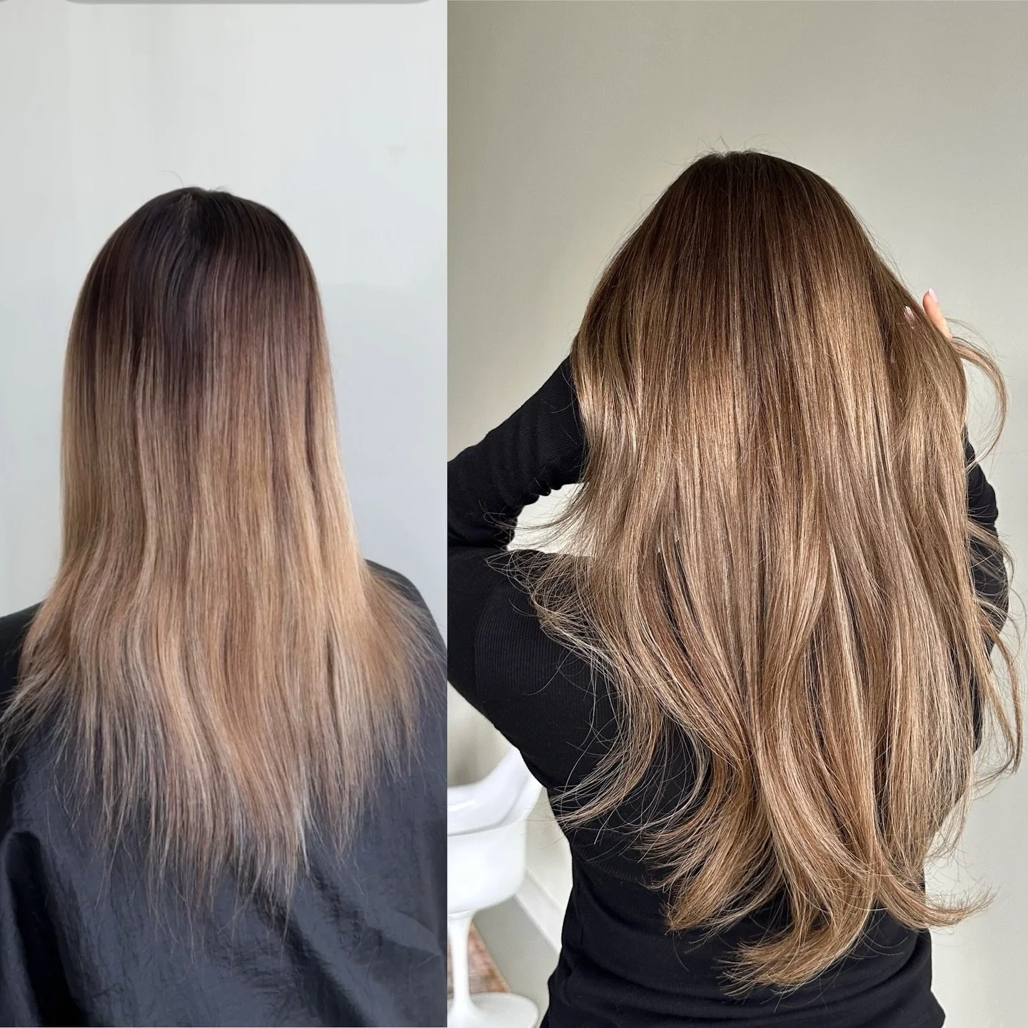Blended. Brightened. Brought back to life. K-tip extensions for that seamless, natural fullness &amp; length. 
color by @colorwithbai 
K-tip extensions by @katkrusehair cut by @delfox4hair

#ktipextensions #floridaextensions #verobeach #kkhairco #kat