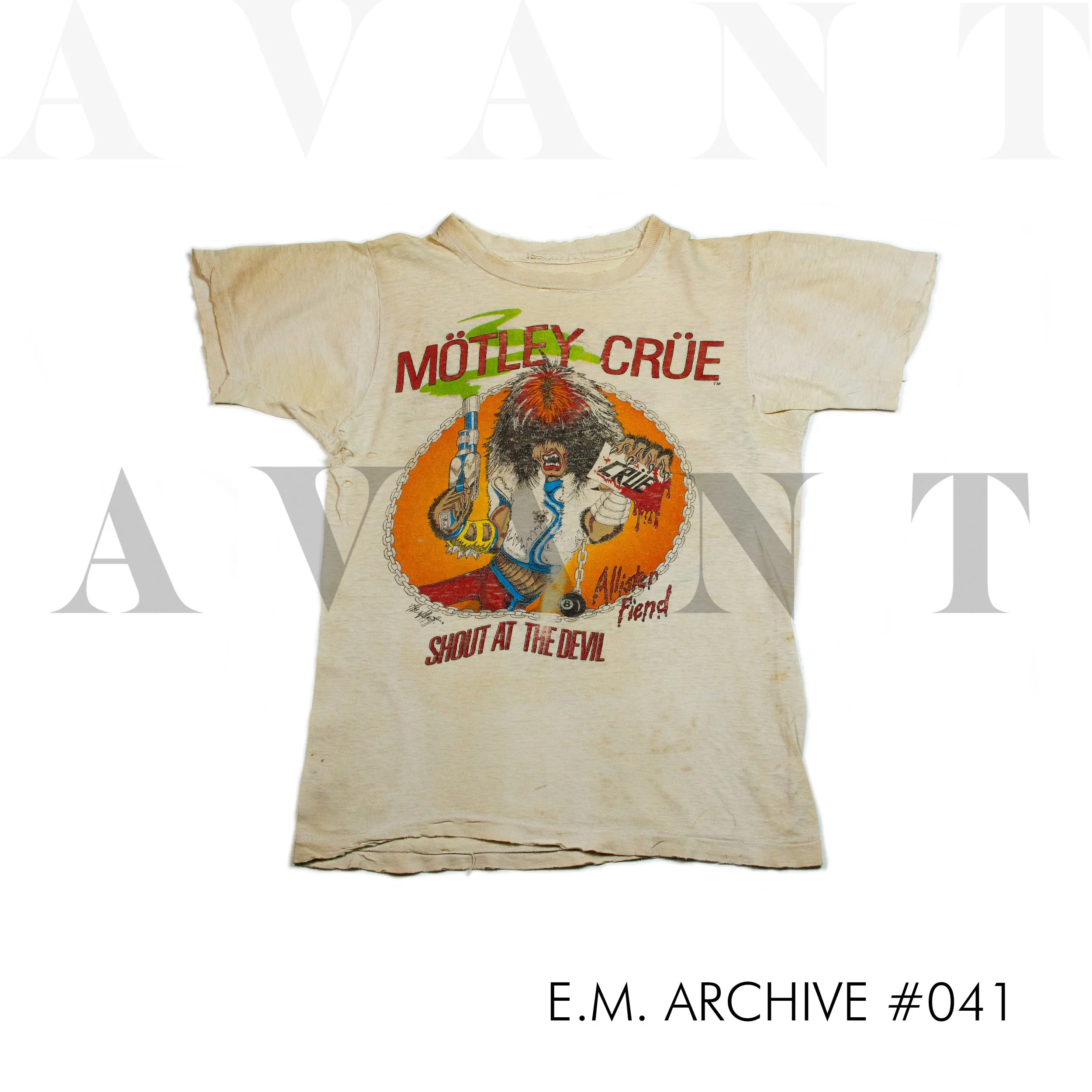 Motley Crue tees