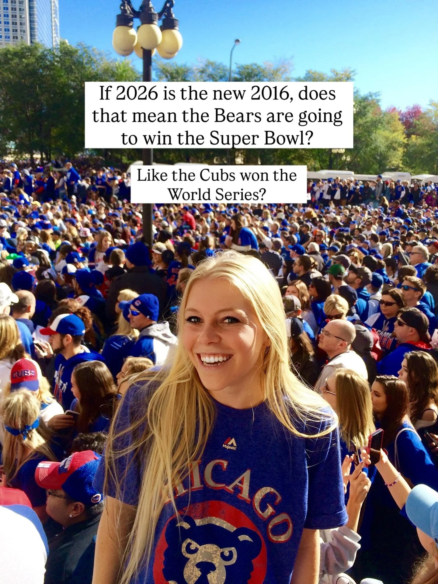 Apparently 2026 is &ldquo;the new 2016&rdquo;?? 

2016 was a wild time. I was 20yo, a sophomore in college, and could be found in one of two places: the library or a frat party. 

Strangely I couldn&rsquo;t find pics of the former😂 

This season was