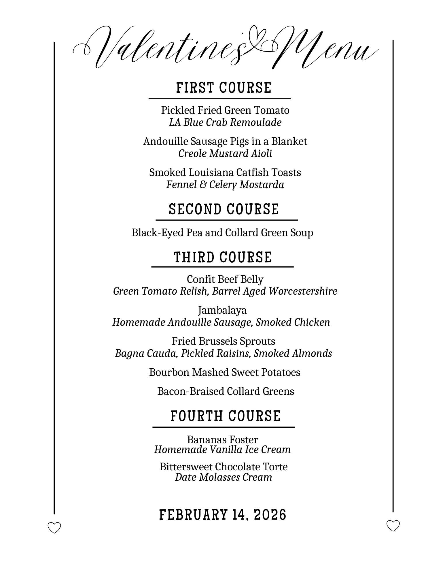 Custom Menu Example