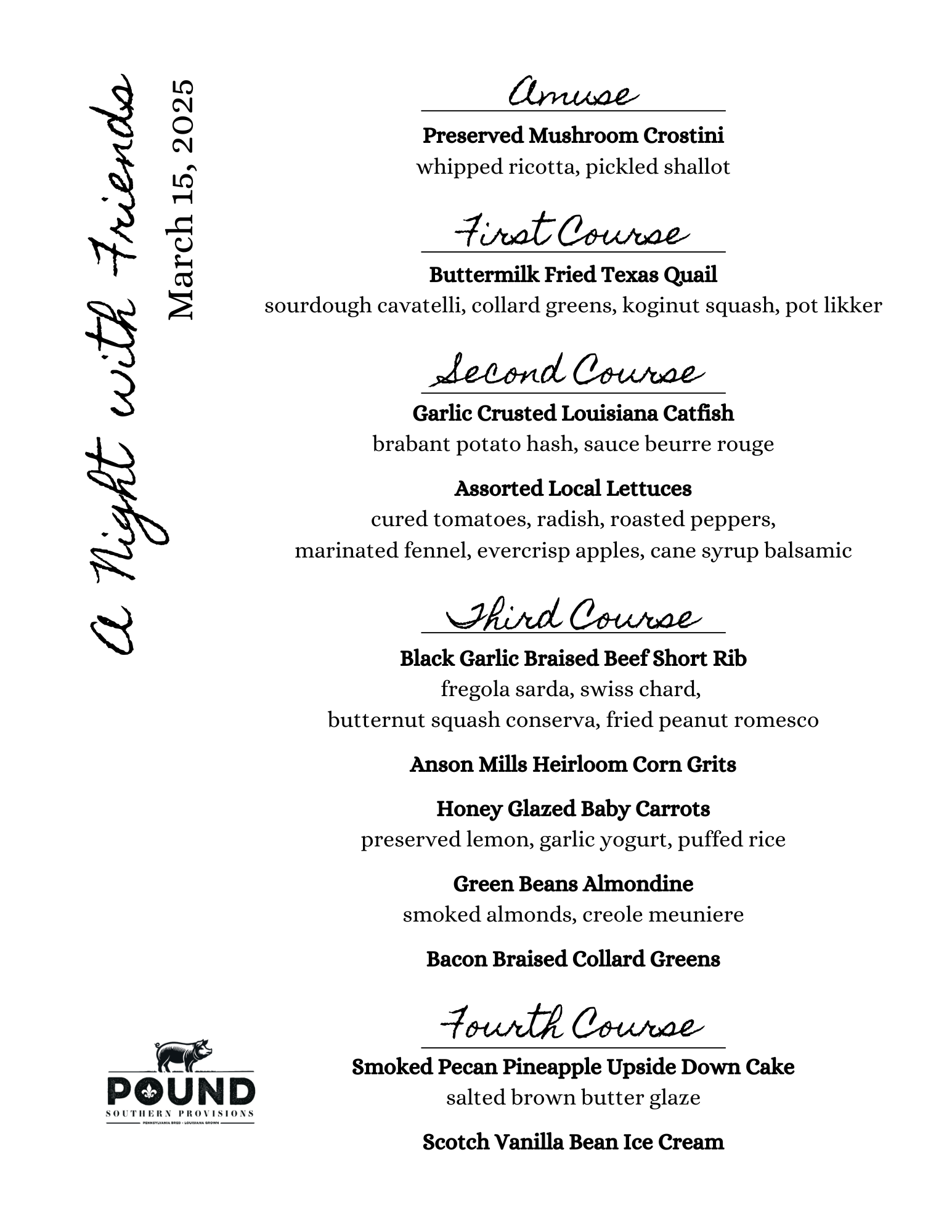 Custom Menu Example