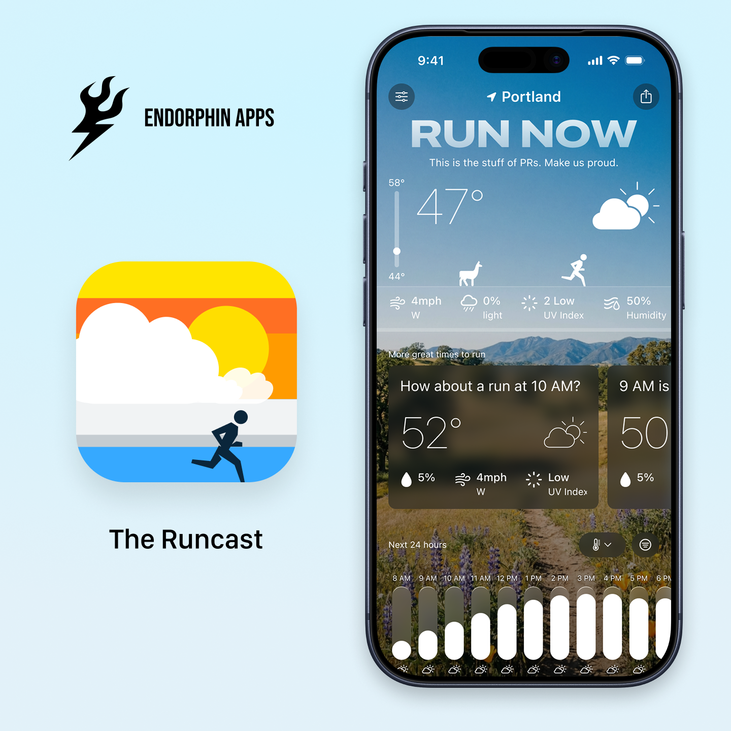Endorphin Runcast Mobile App