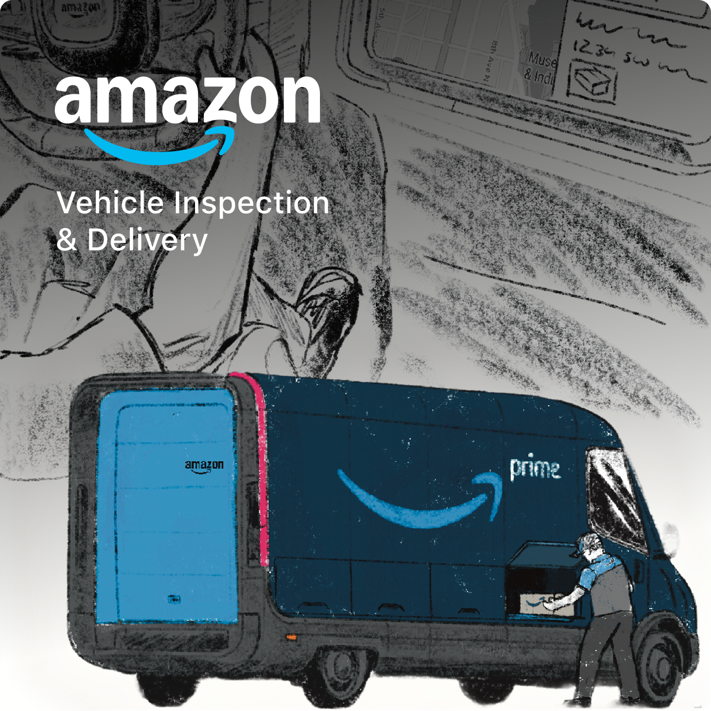 Amazon Vehicle Inspection & Delivery Concepts