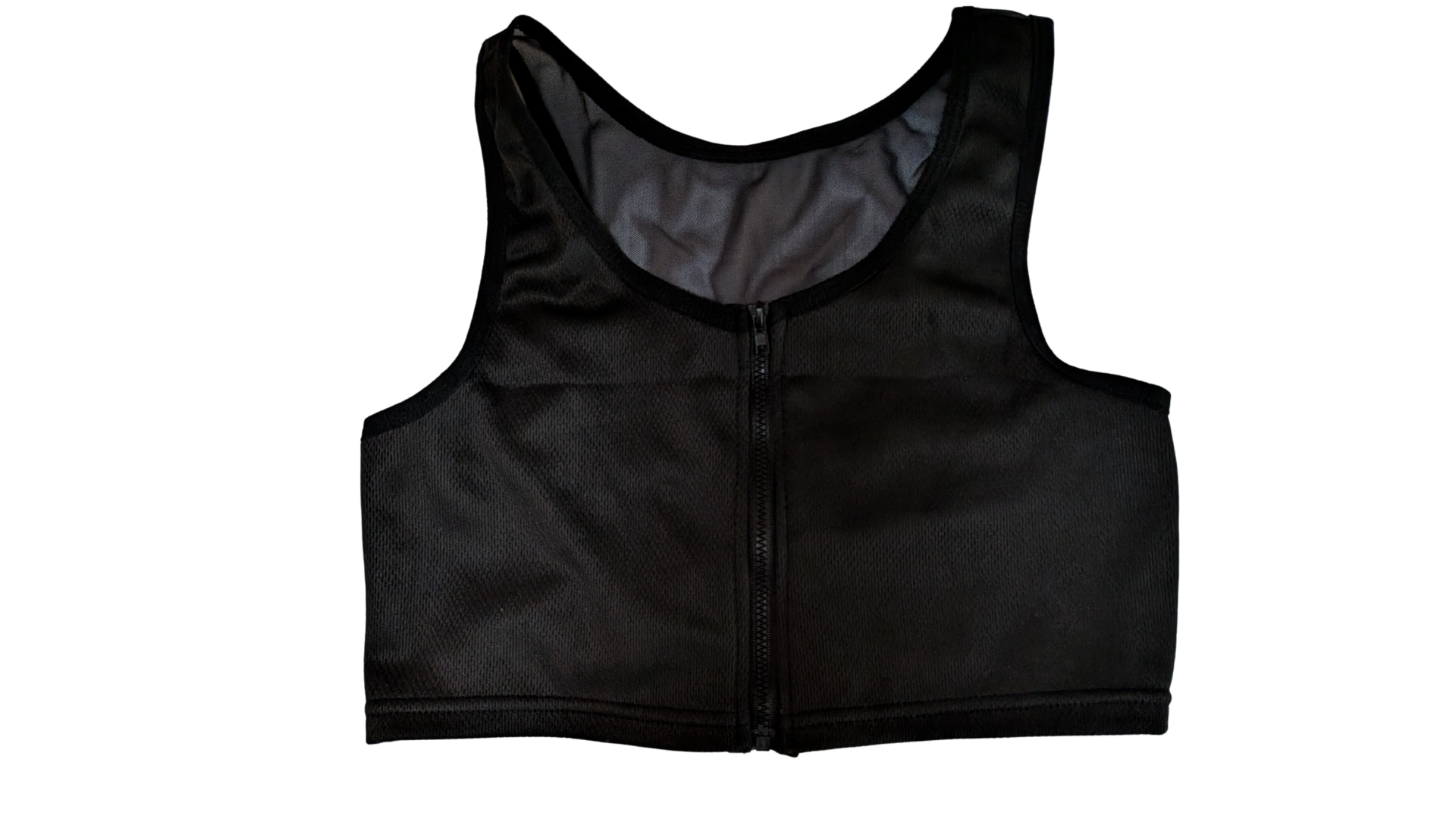 🖤 Binder-Zipper Front, Mesh Back- Marked XXL – Black (Marked xxl, Good – Out Of Package)