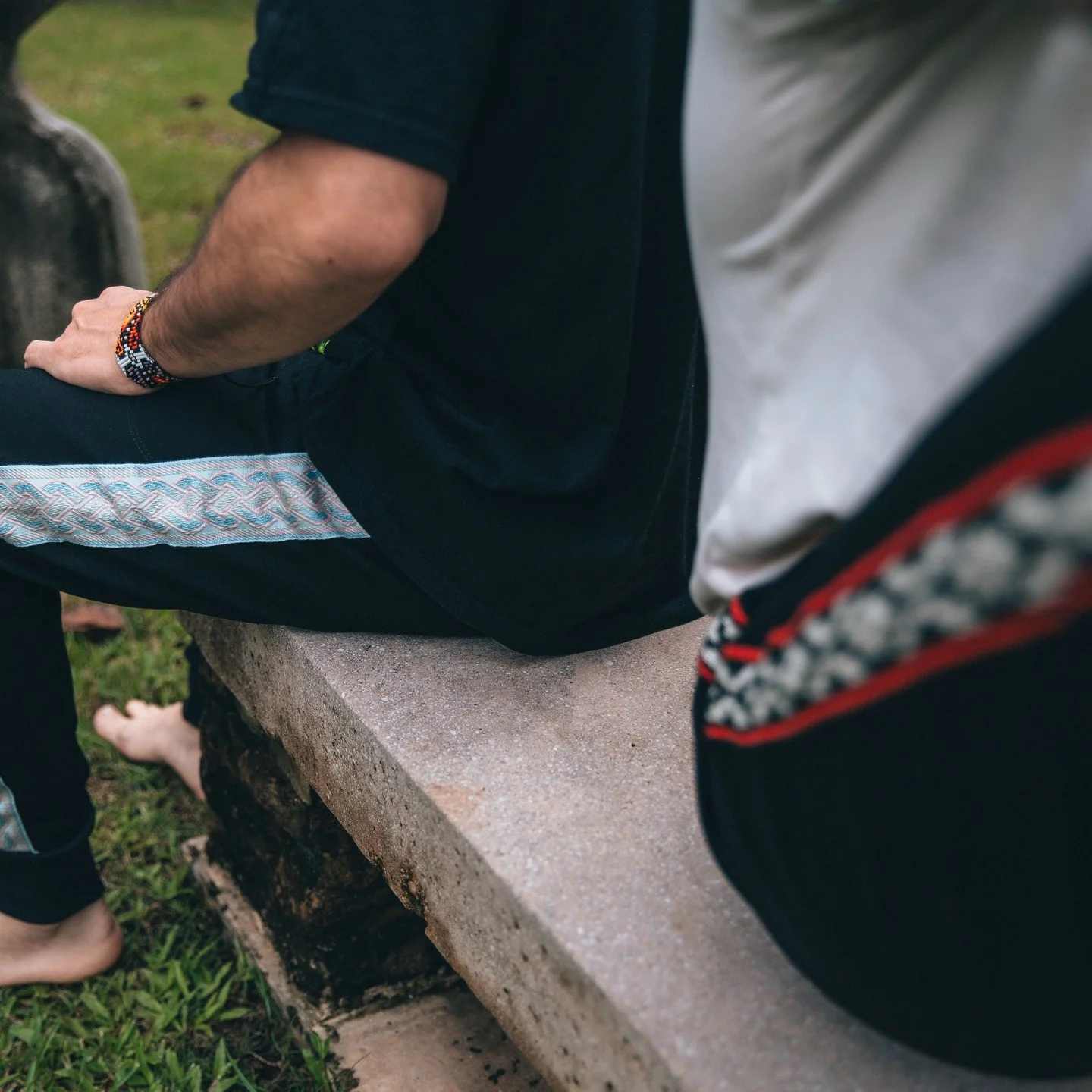 The chumbes that adorn our pieces are more than decoration &mdash; they are symbols of protection and connection, each thread carrying the wisdom of generations. 

Wear them to honor the traditions of those who walked before us and to bring their str