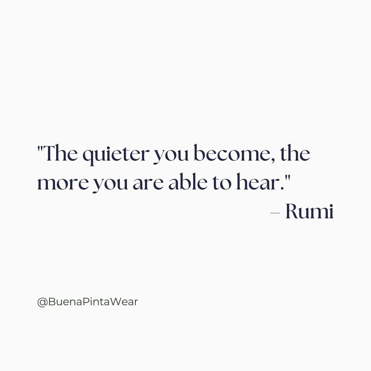 In a world filled with noise, it is in silence that we hear the most profound truths. Find moments of quiet today to reconnect with your inner self, allowing the whispers of wisdom to guide you.

.
.
.
.
.
#InnerStillness #RumiWisdom #SacredSilence #