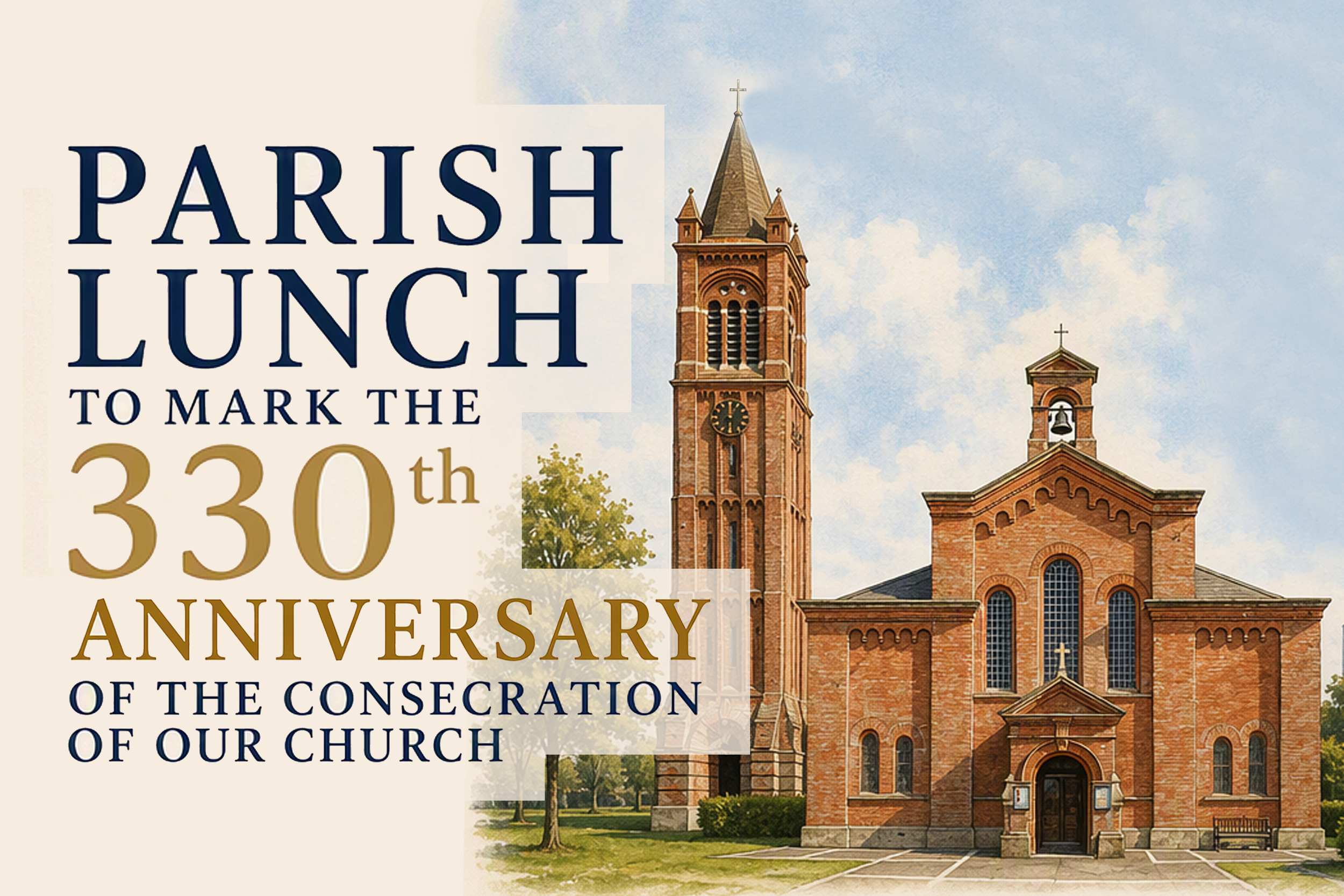 Parish Lunch to Mark the 330th Anniversary of the Consecration of Holy Trinity