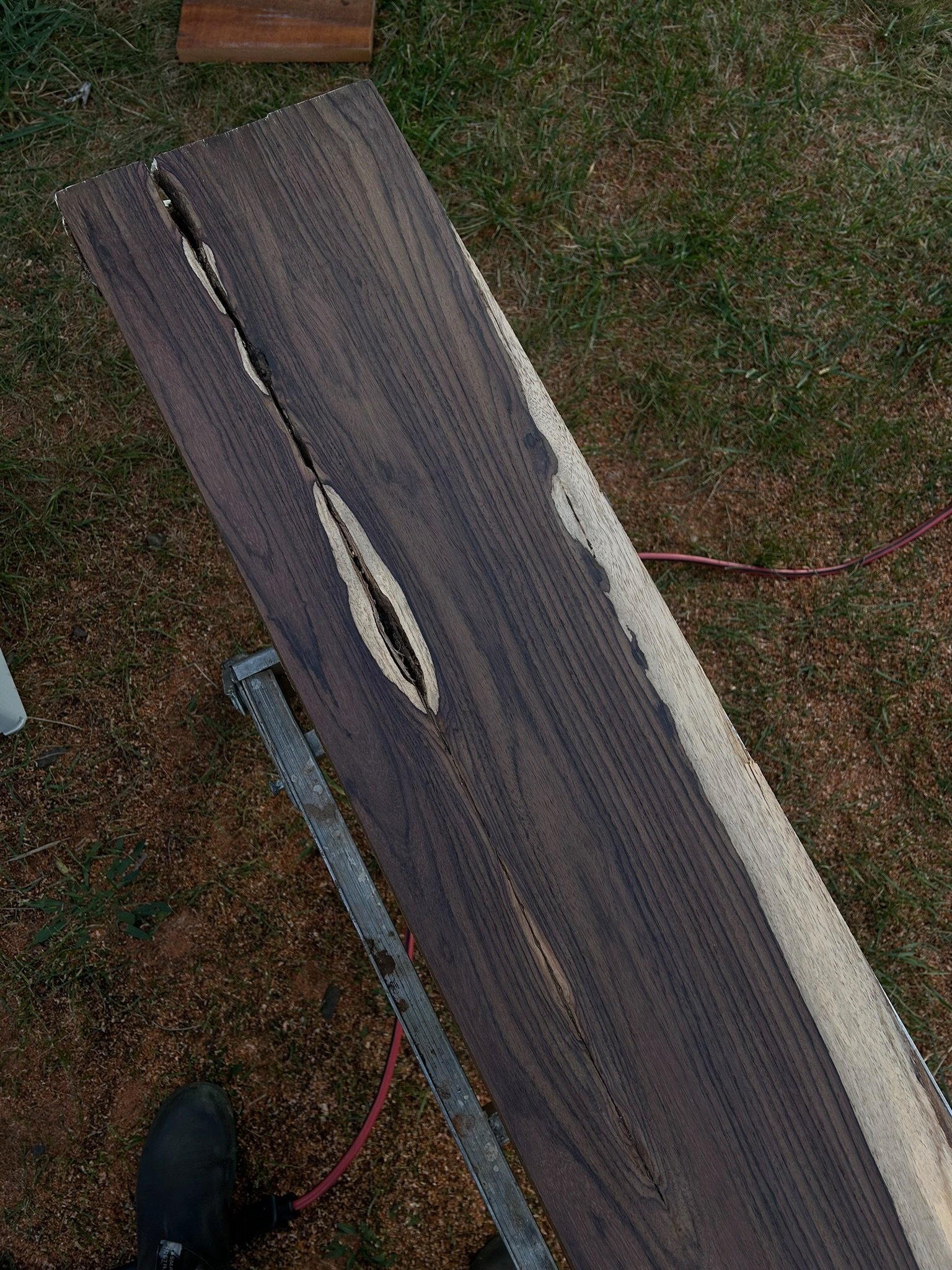 Rosewood beam of wood in Philadelphia