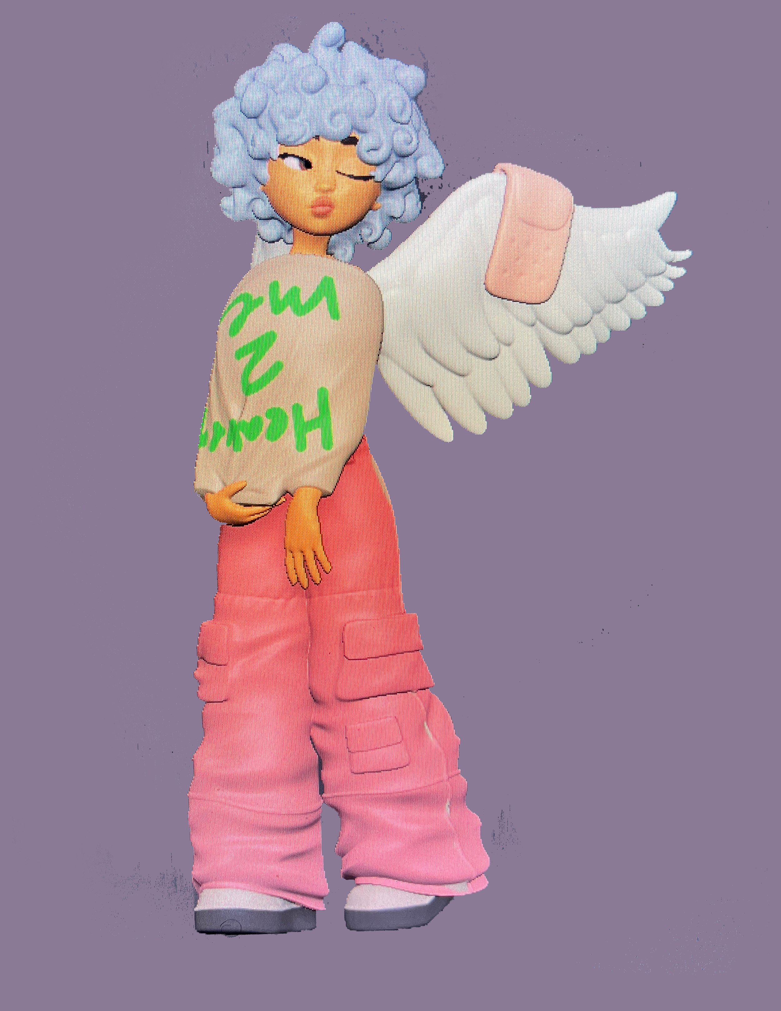 Angel Figurine STL