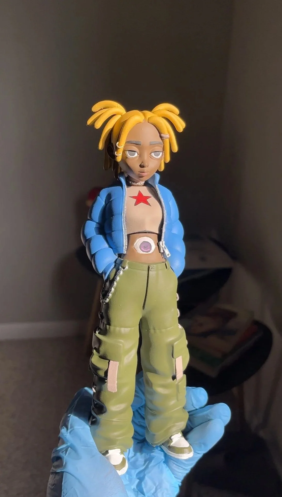 "Mel" Original Art toy sample