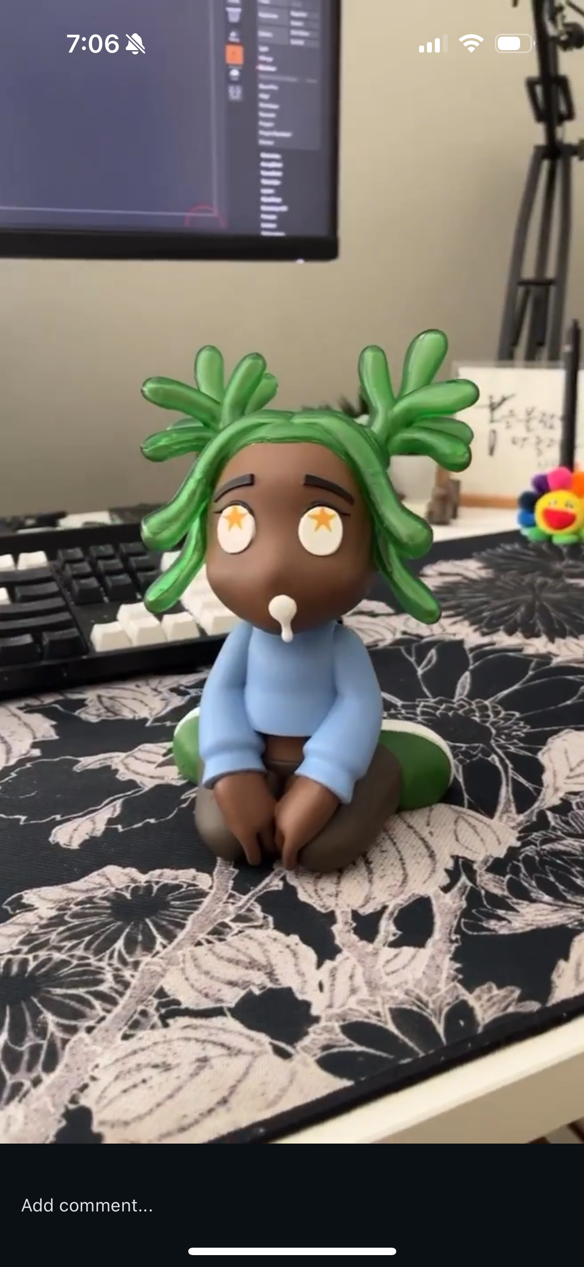 "Starstruck!" Original Art toy sample