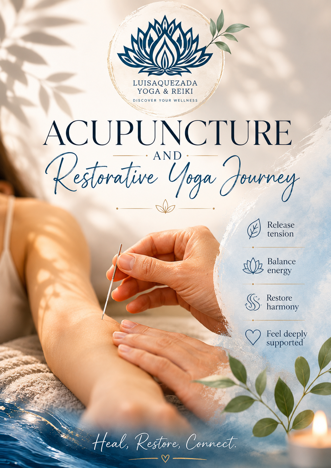 Acupuncture and Restorative Yoga Journey 