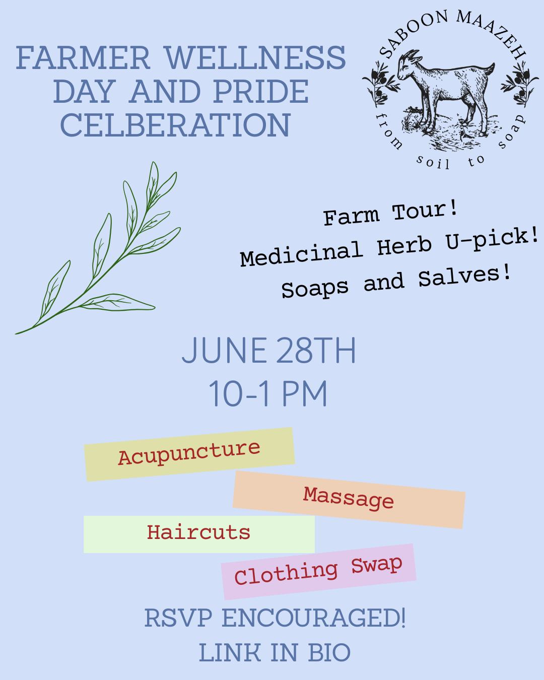 Farmer Wellness Day and Pride Celebration