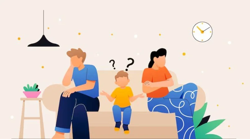 divorced parents trying to decide a parenting plan for the divorce decree