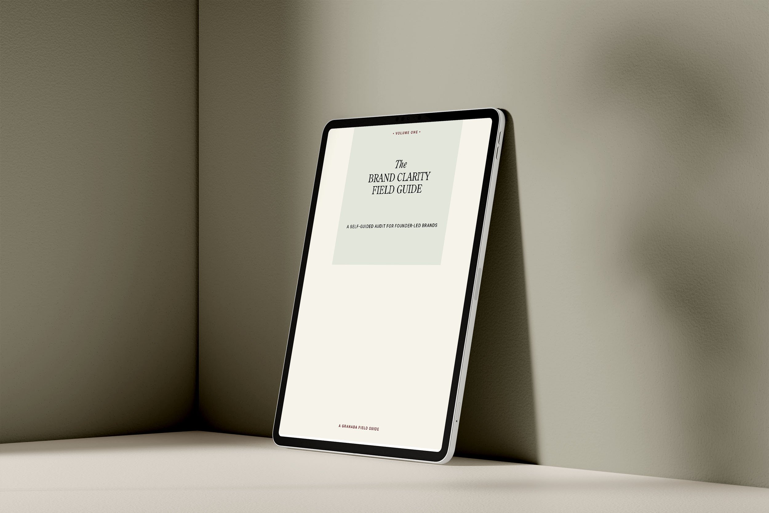 Brand Clarity Field Guide cover — a free brand audit for restaurants and hospitality brands