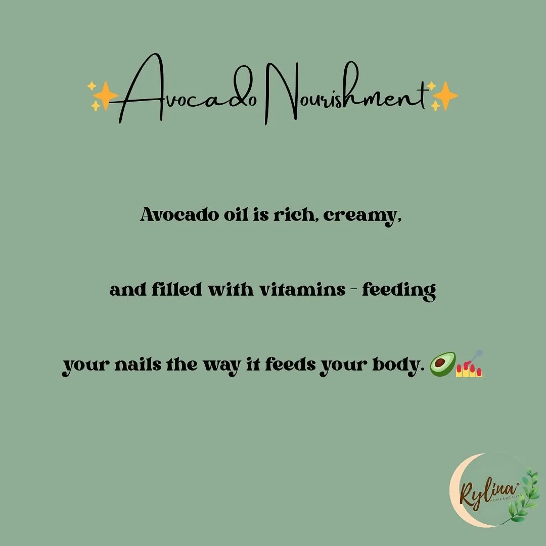 #avocadooil #nailcare #healthycuticles #strongnails