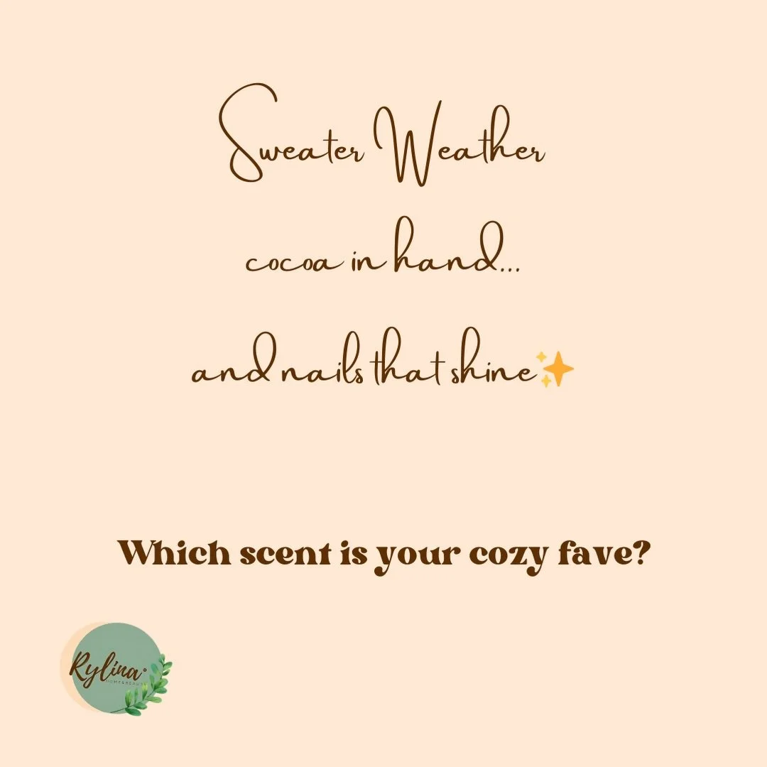 #rylinathebrand #cuticleoil #sweaterweather