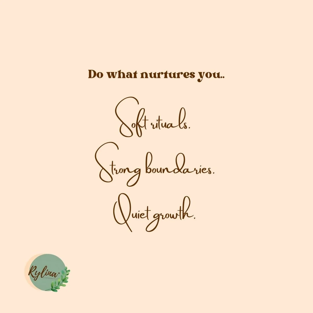 #rylinathebrand #nurtureyourself #selfcare