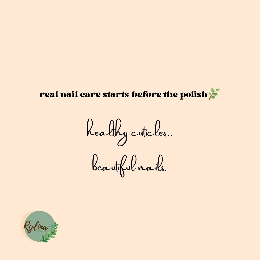 #rylinathebrand #shopsmall #naturalnails #healthycuticles #strongnails