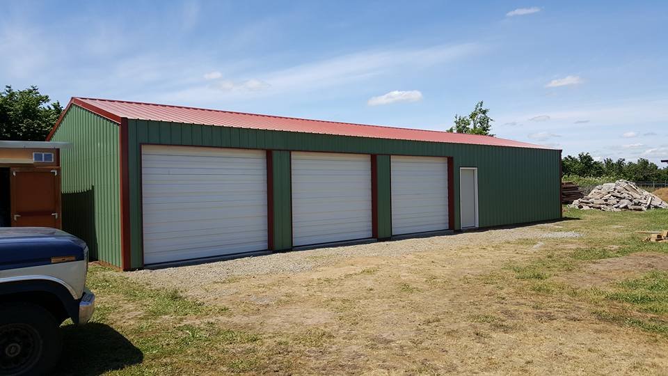 Pacific Northwest Pole Barn Garage
