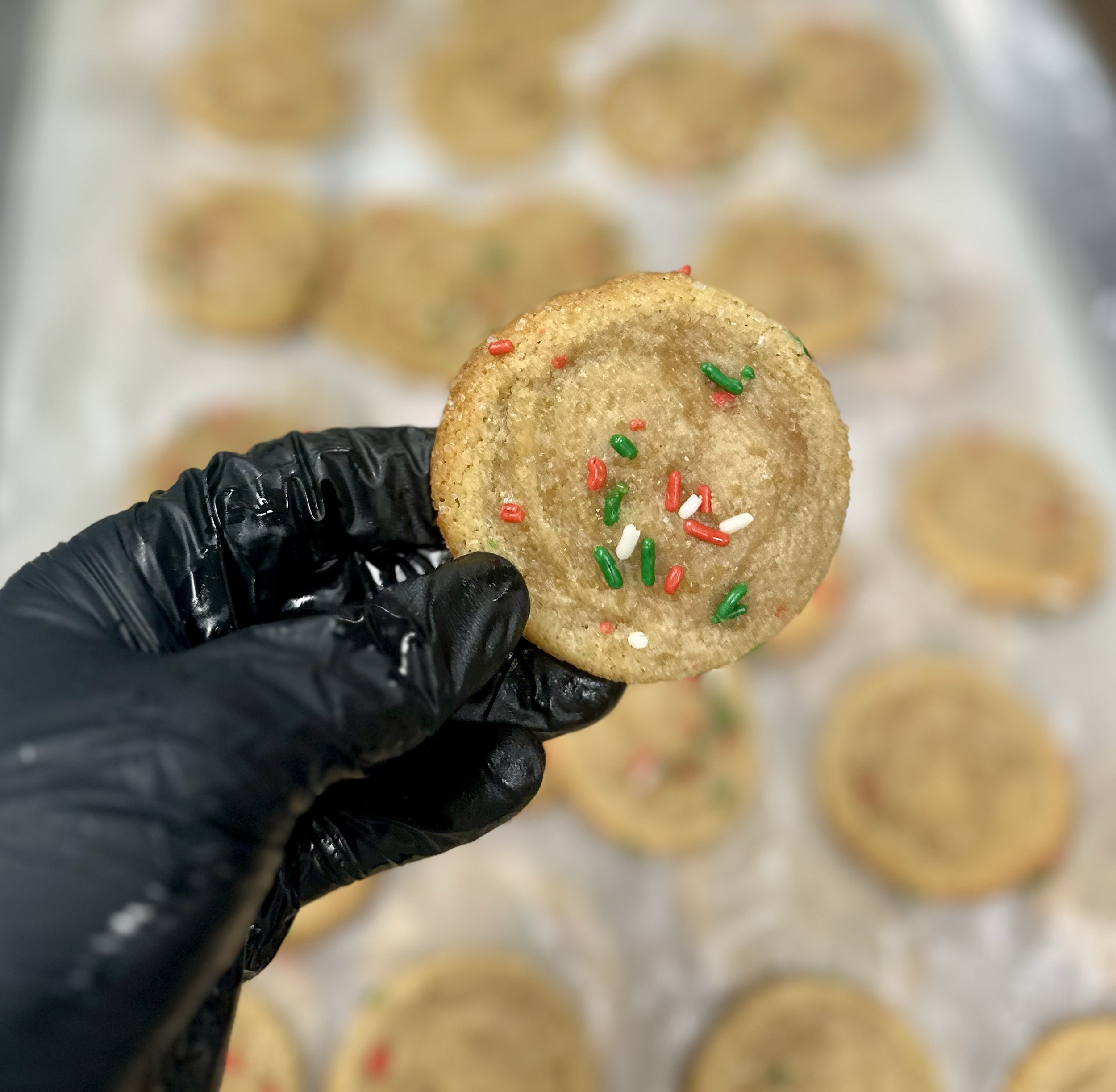 Christmas Confetti Cookie