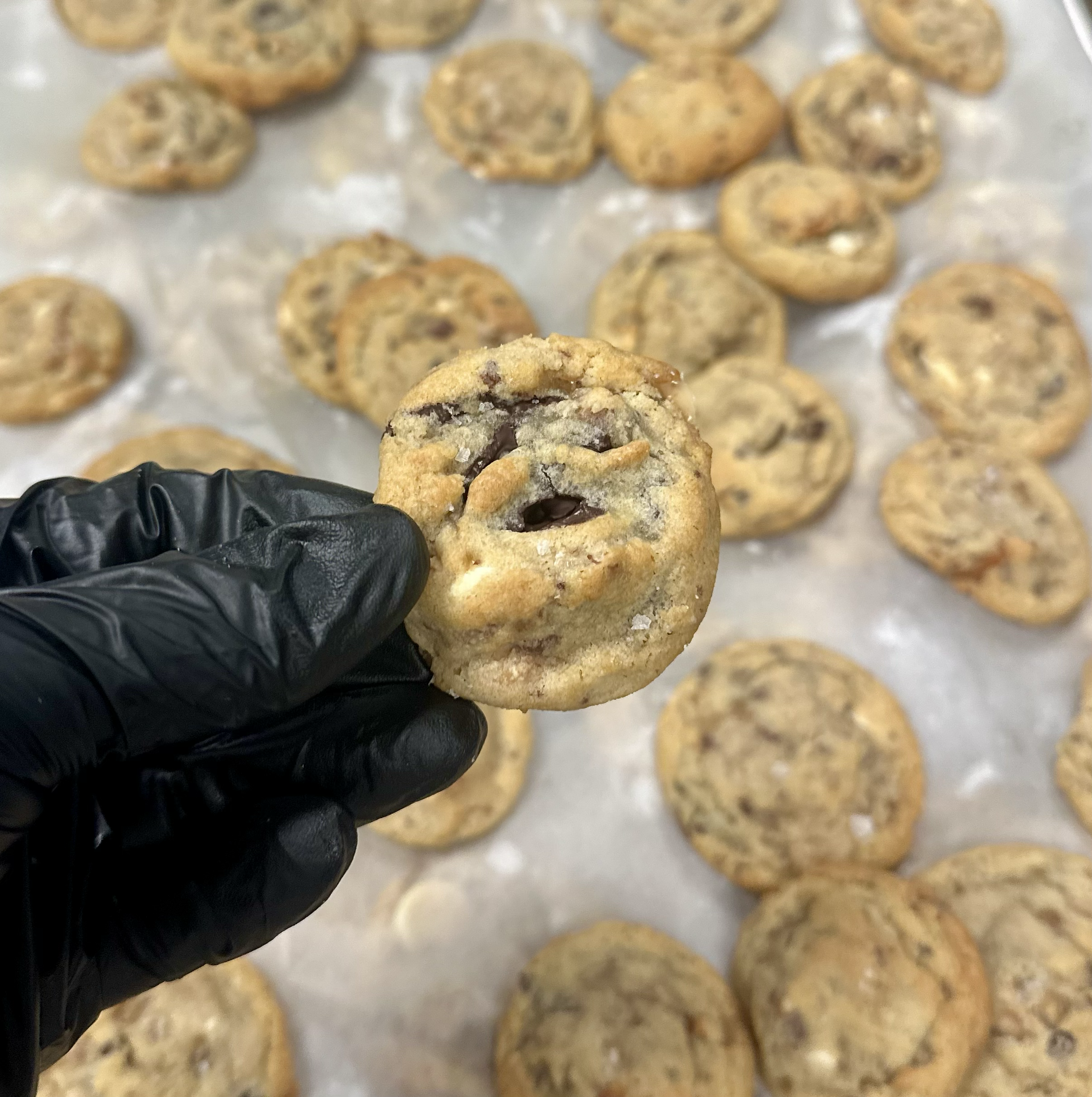 Quadruple Choco Toffee Pretzel