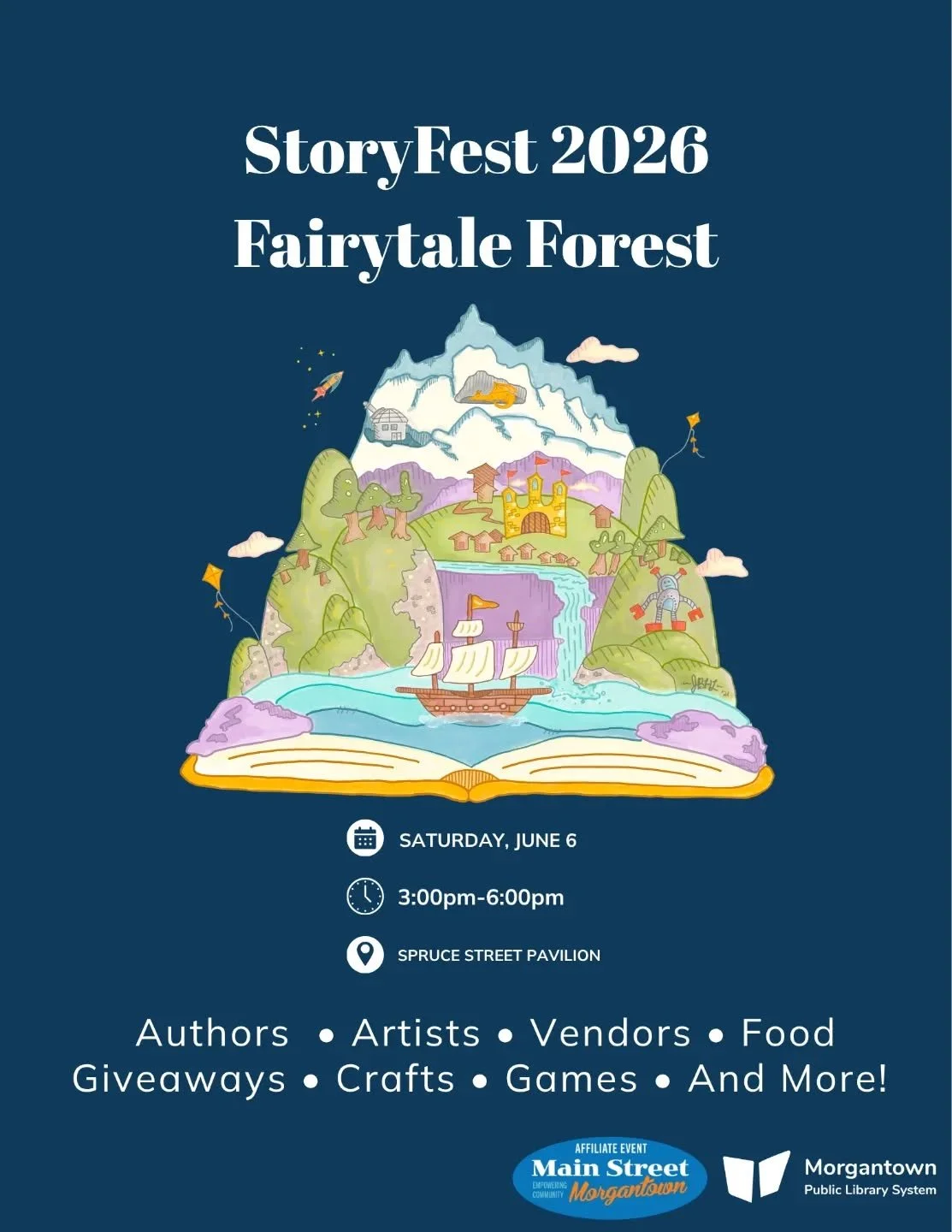 Join us at Story Fest on Saturday! We will have a table selling books, drinks, and more. Hope to see you there