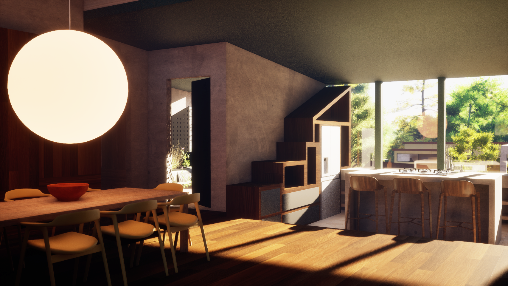 Interior Kitchen