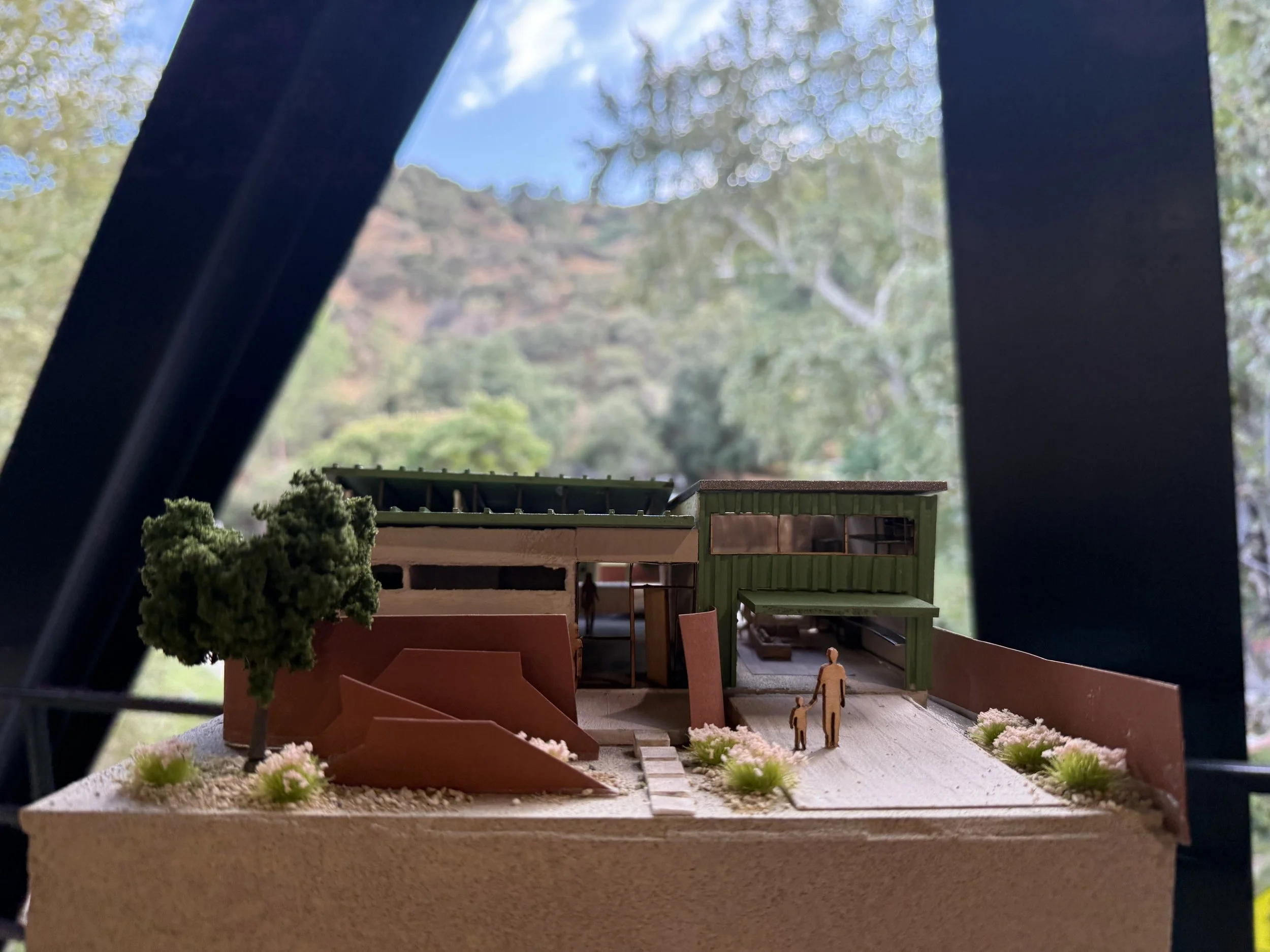 3/16"=1' Physical Model: Entry 