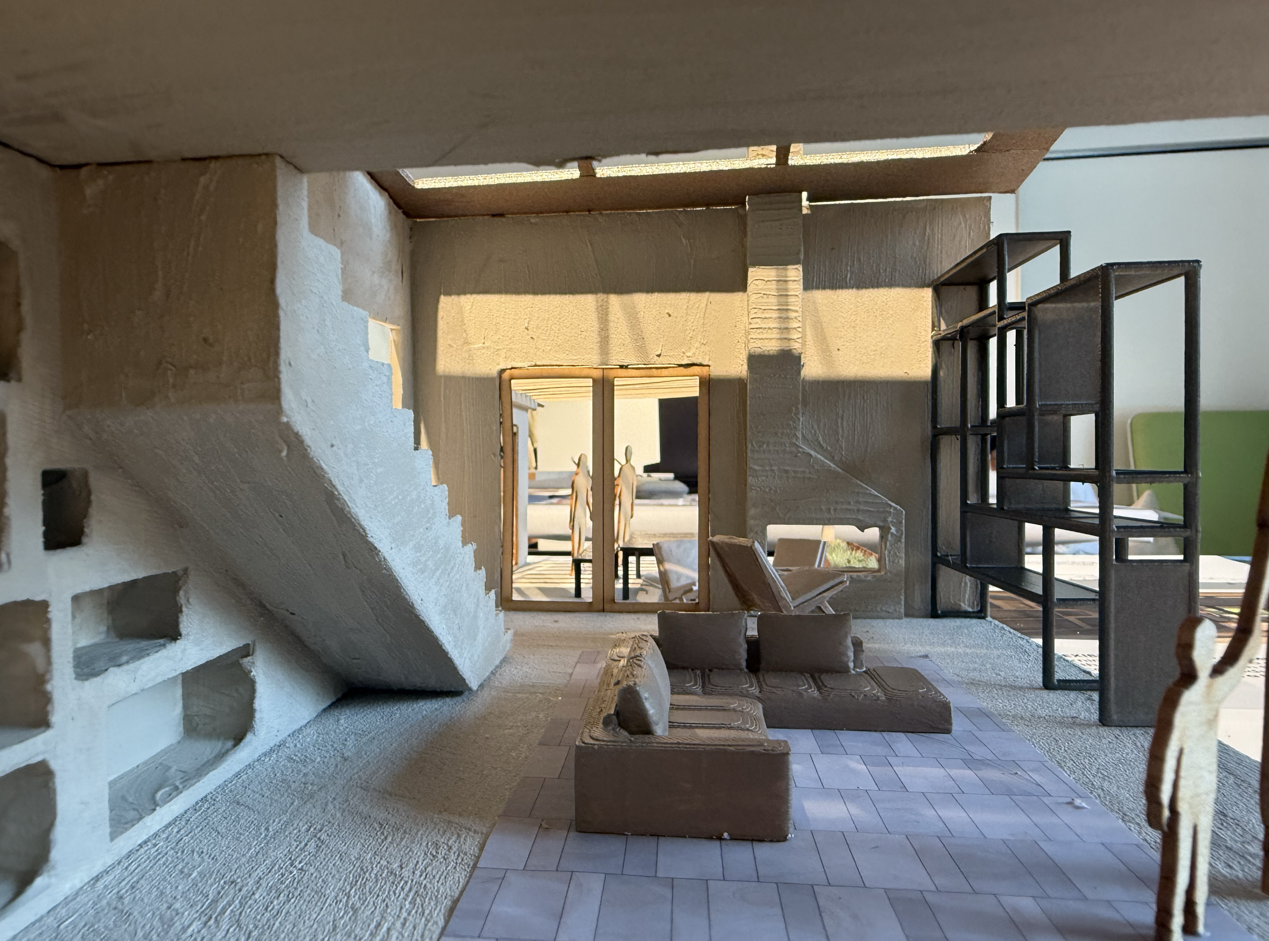 1/2"=1' Physical Model: Garage 