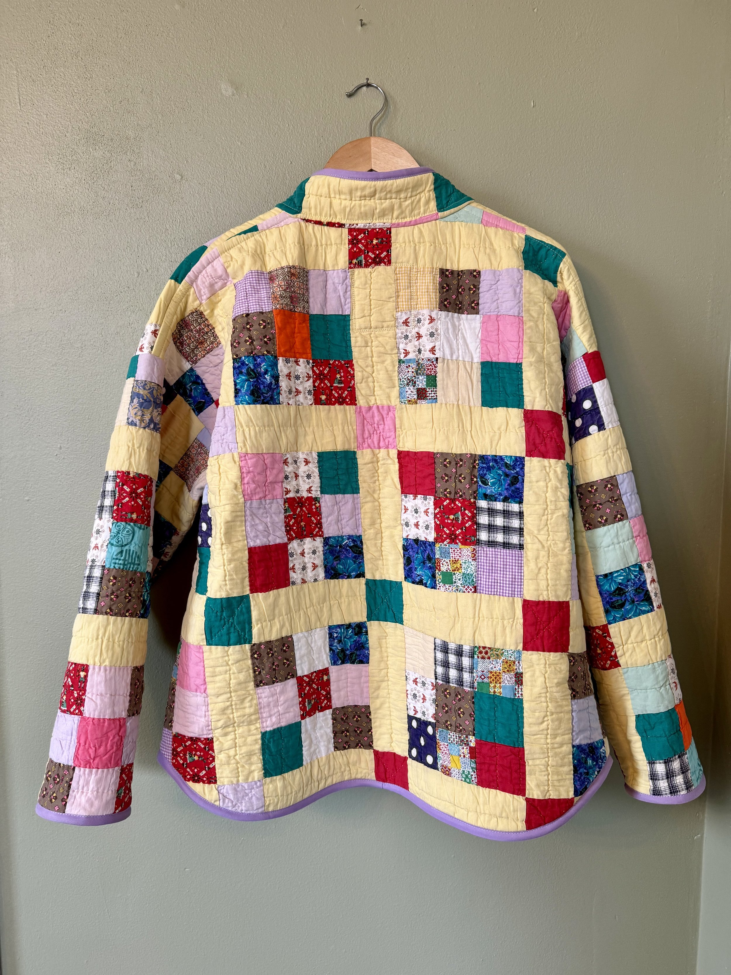 CJ Sews Quilt Coat Flora Jacket