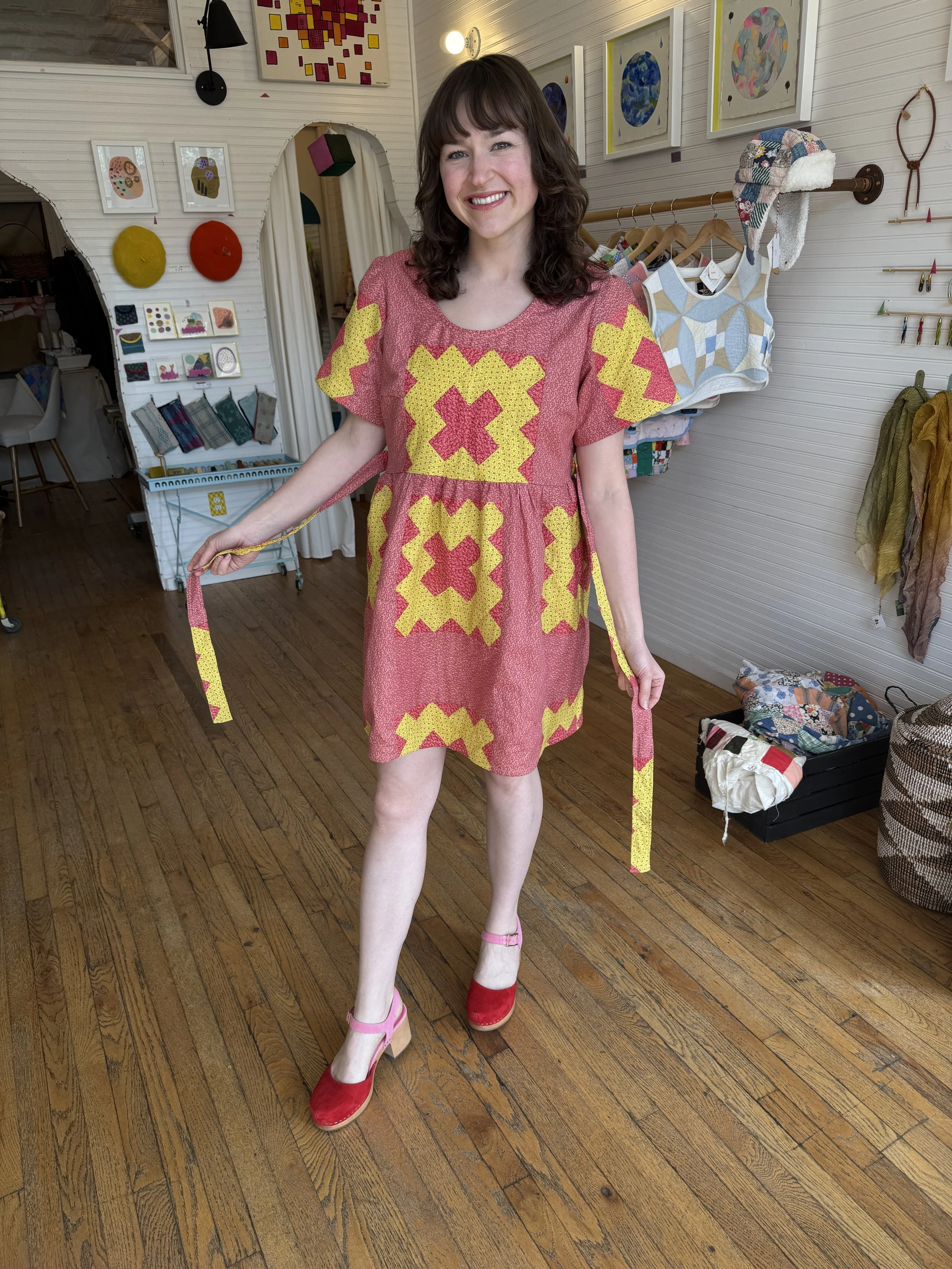 CJ Sews Quilt Top Dress