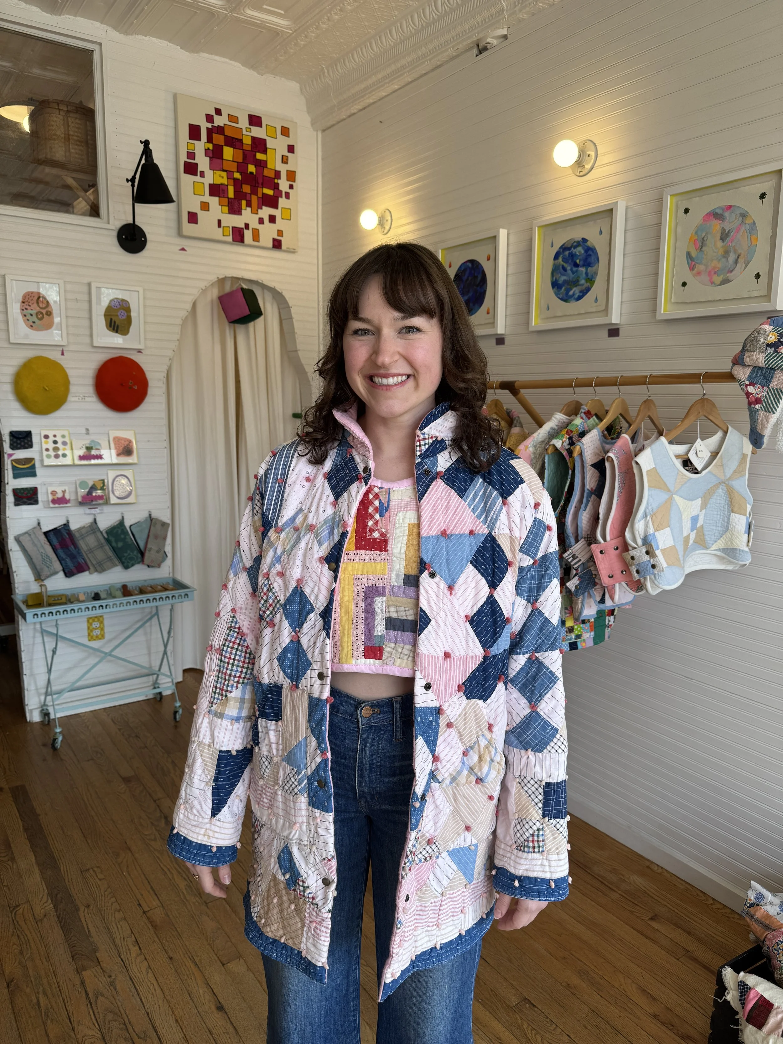 CJ Sews Quilt Coat