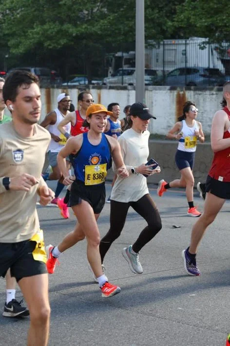 Running with Athlete at BK Half