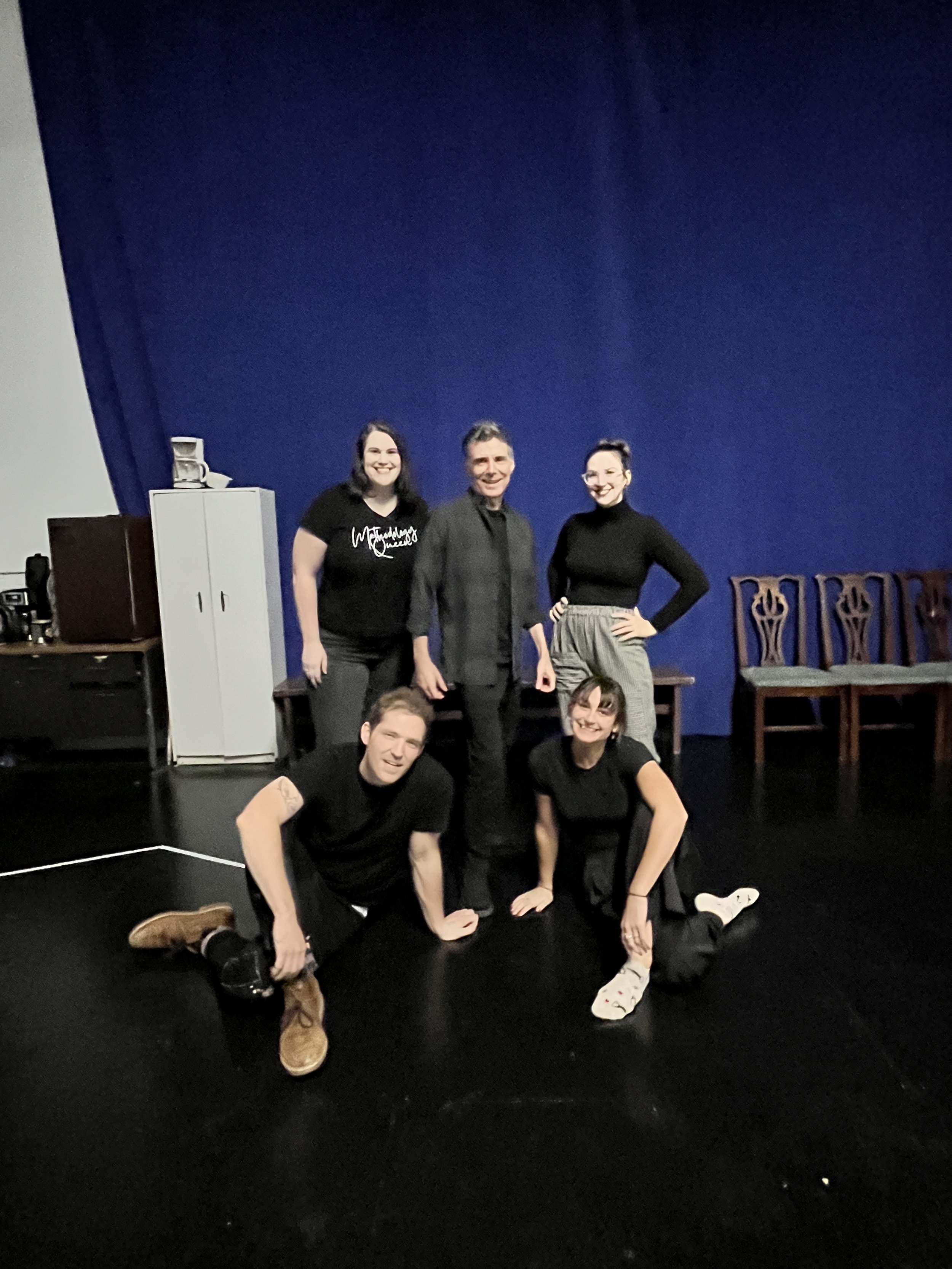 a group of people in the improv team G.I. Woes