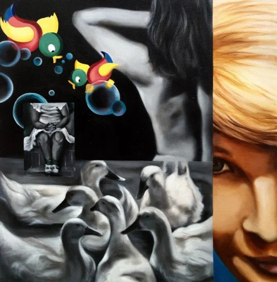 Ugly Ducking
40" X 40," Oil on Canvas
SOLD