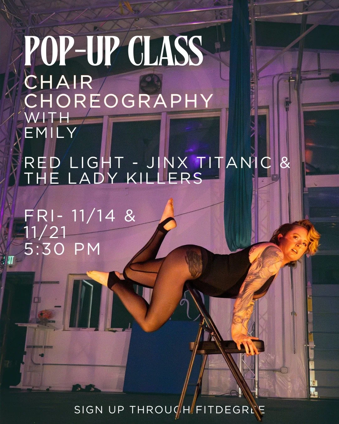 Starting next week with Emily!
Grab your spot for both or just one and lets dance!