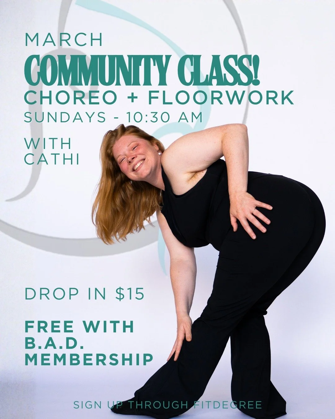 Our March Community Class is live!
All Levels Choreography + Floor Work with @esterpineburlesque. Learn how to move, shake and shimmy from this local performer legend!

Free to current members and 1/2 off to non-members ($15)! A great way to spend a 