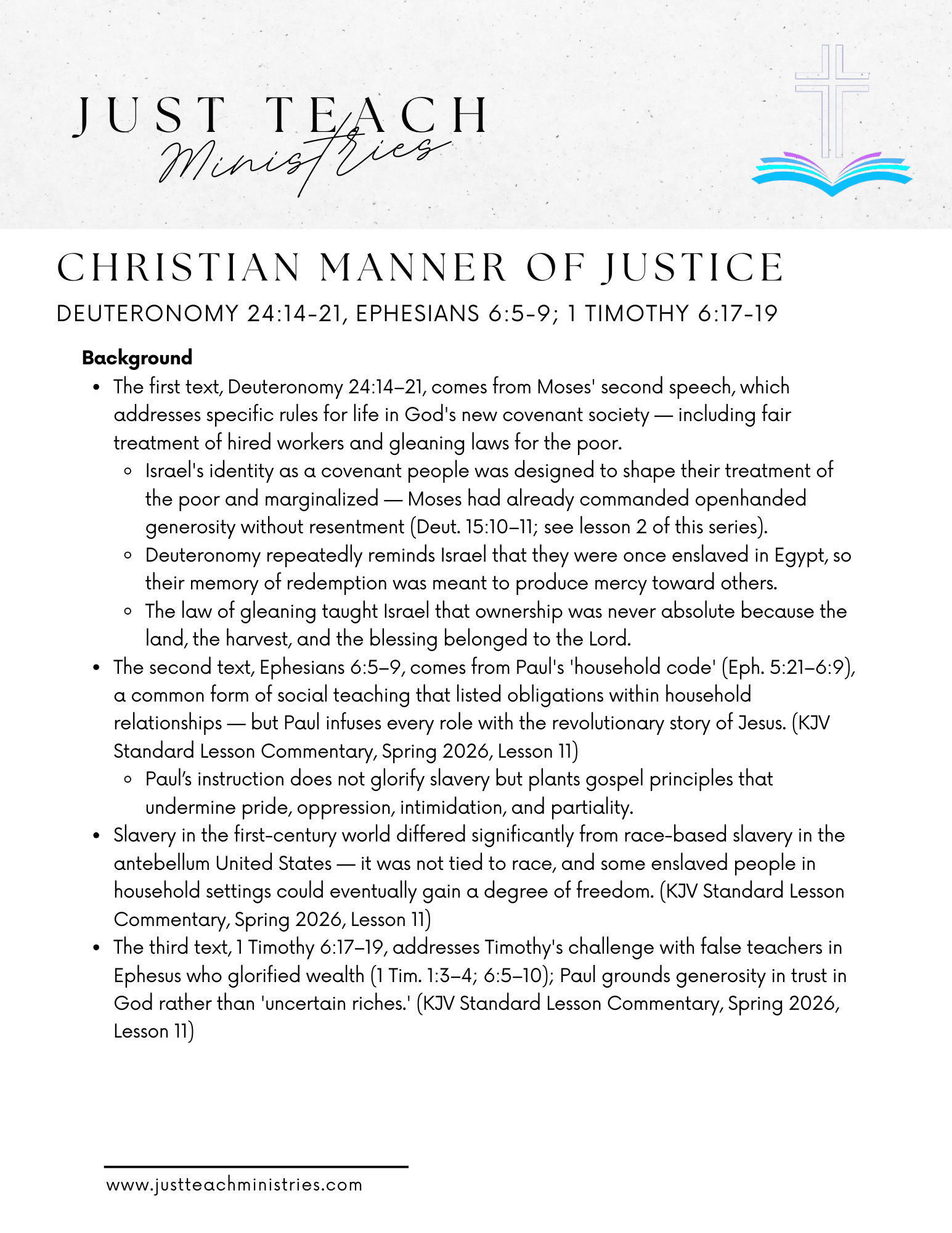 Deuteronomy 2414-21, Ephesians 65-9; 1 Timothy 617-19 LN.png