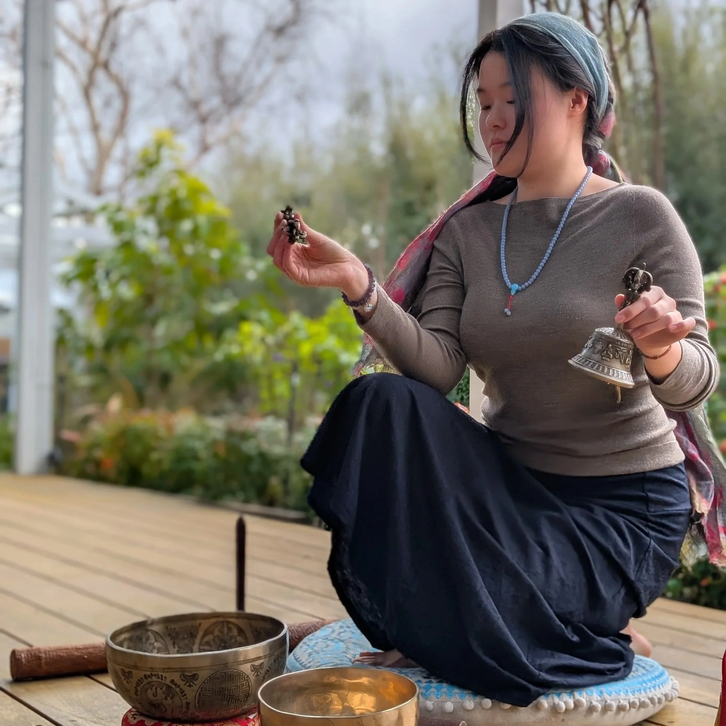 Sound Bath in Clinic
