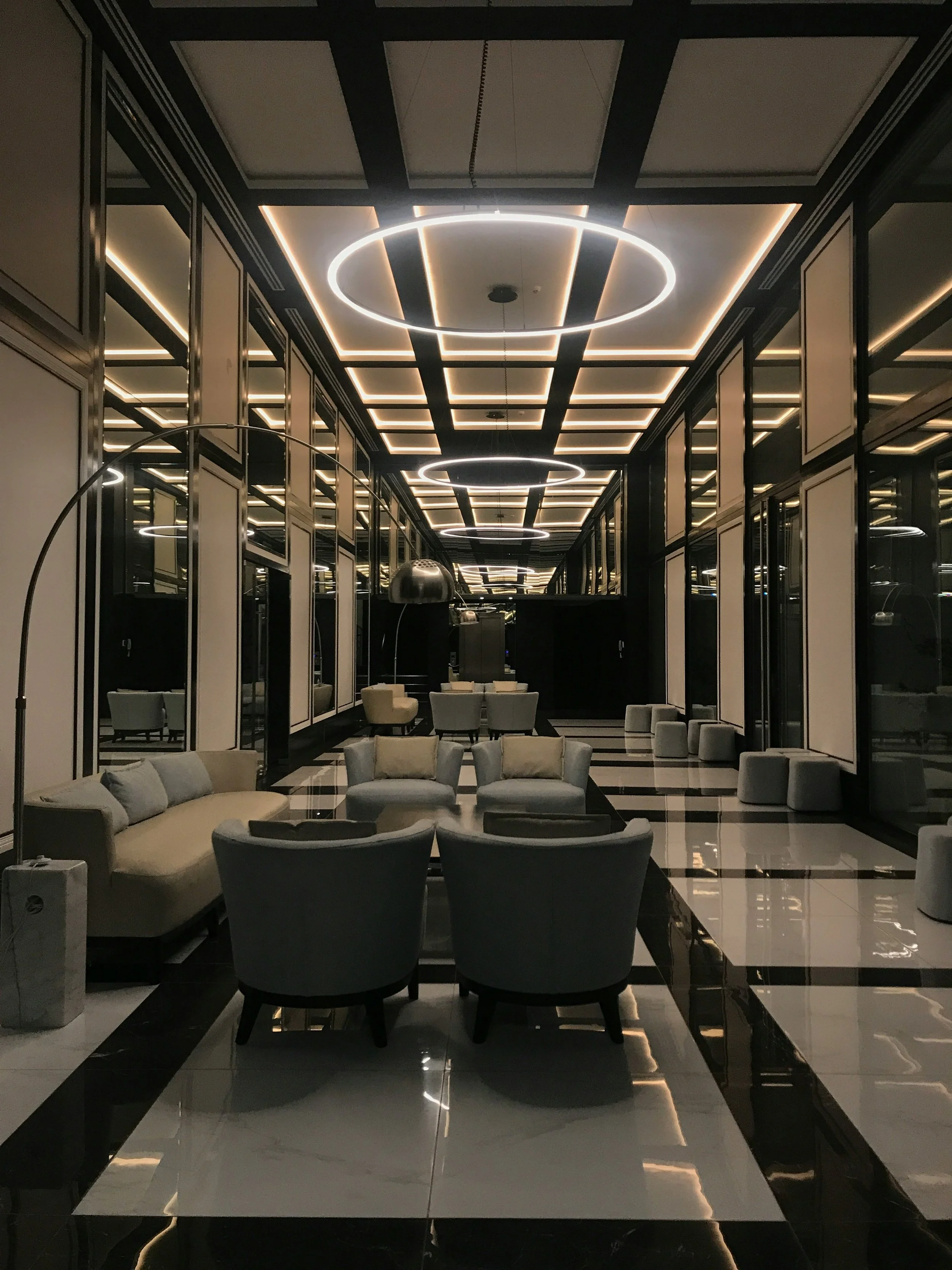 Hotel, Restaurant - audio, video, lighting design