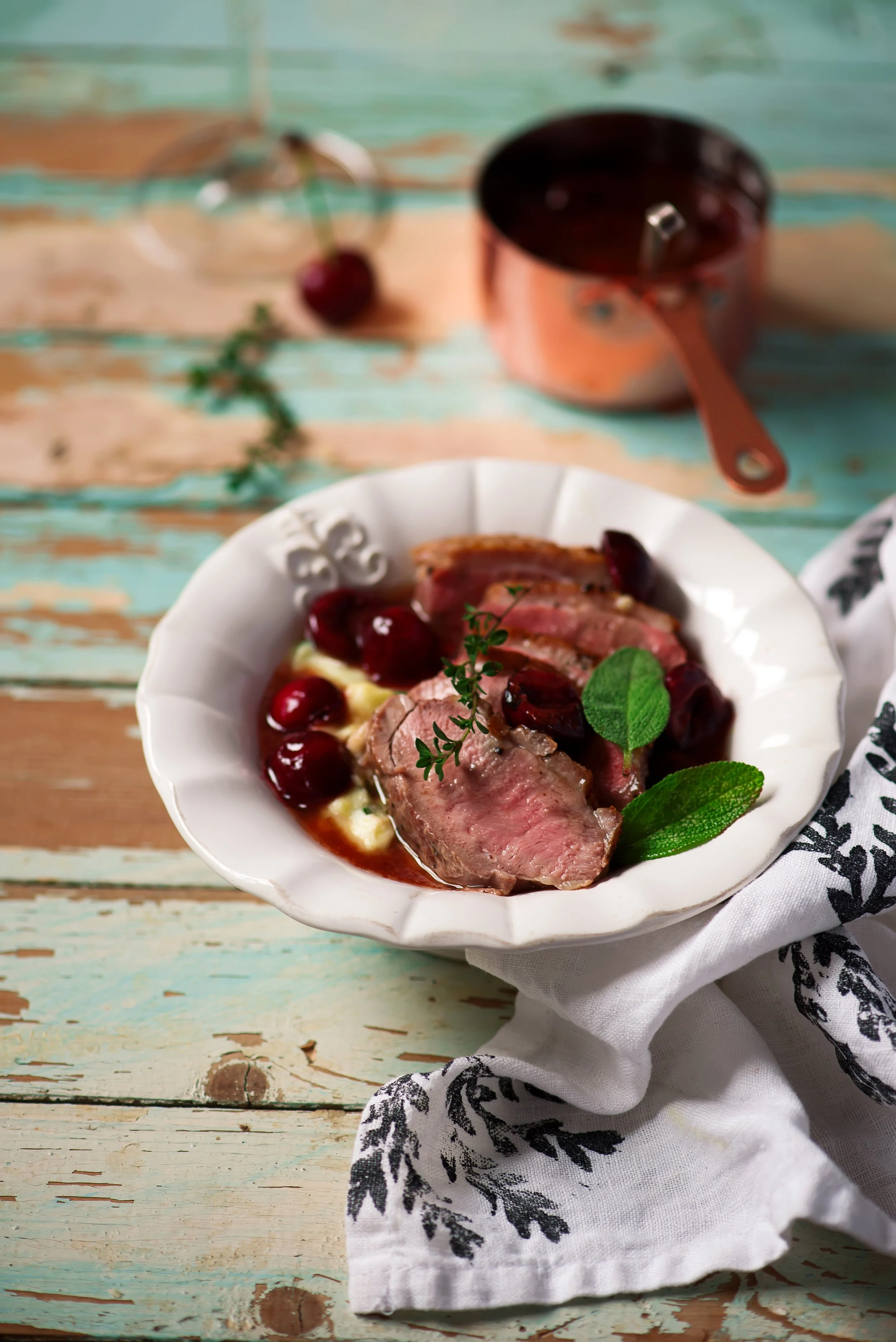 Cherry Sauce - Duck Breast